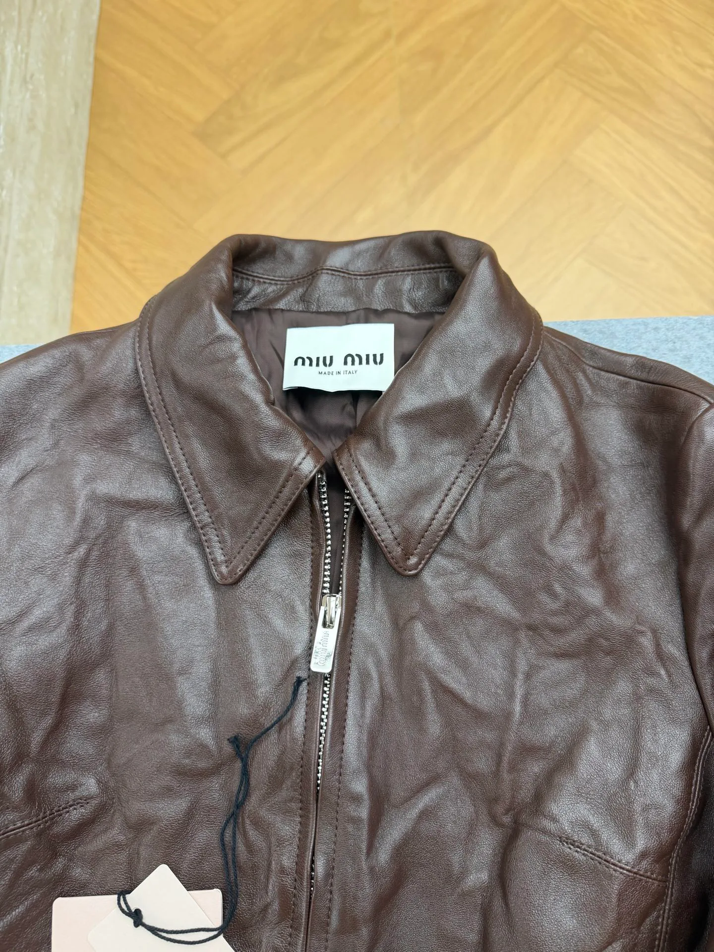 Кожаные Куртки И Дублёнки Женские Miu Miu 17998802