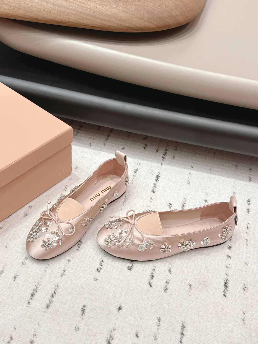 Балетки Женские Miu Miu 1292066