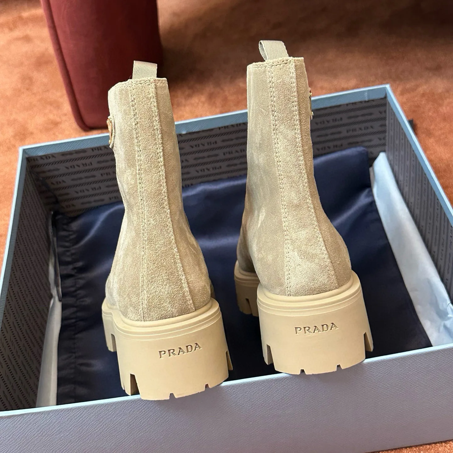 Ботинки Женские Prada 415907