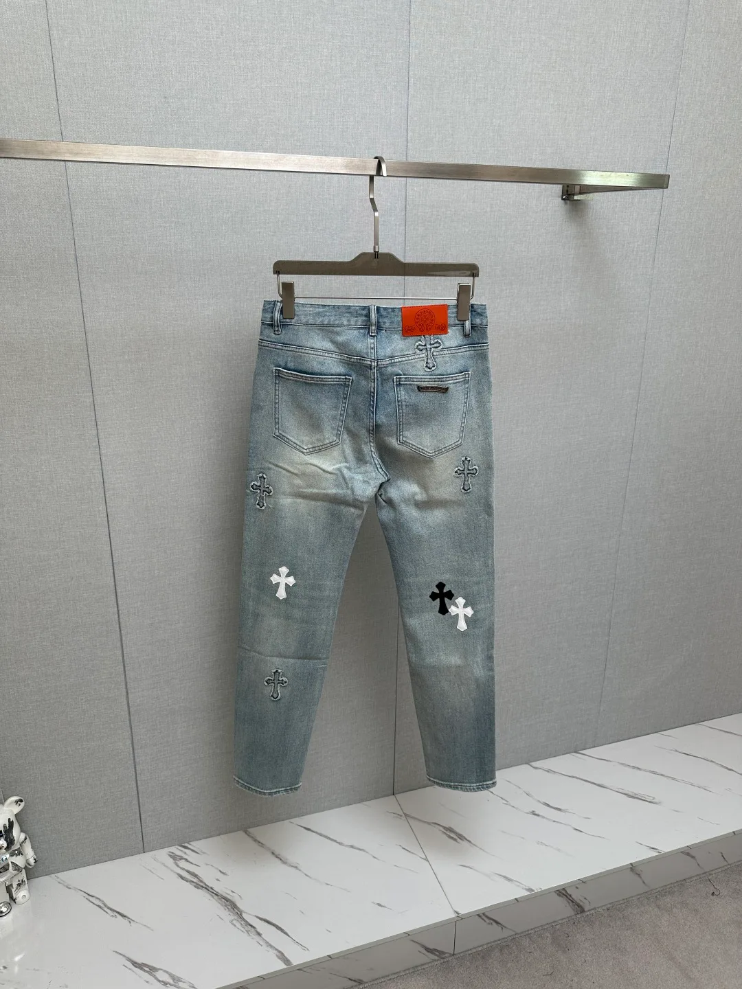 Джинсы Женские Chrome Hearts 12763953