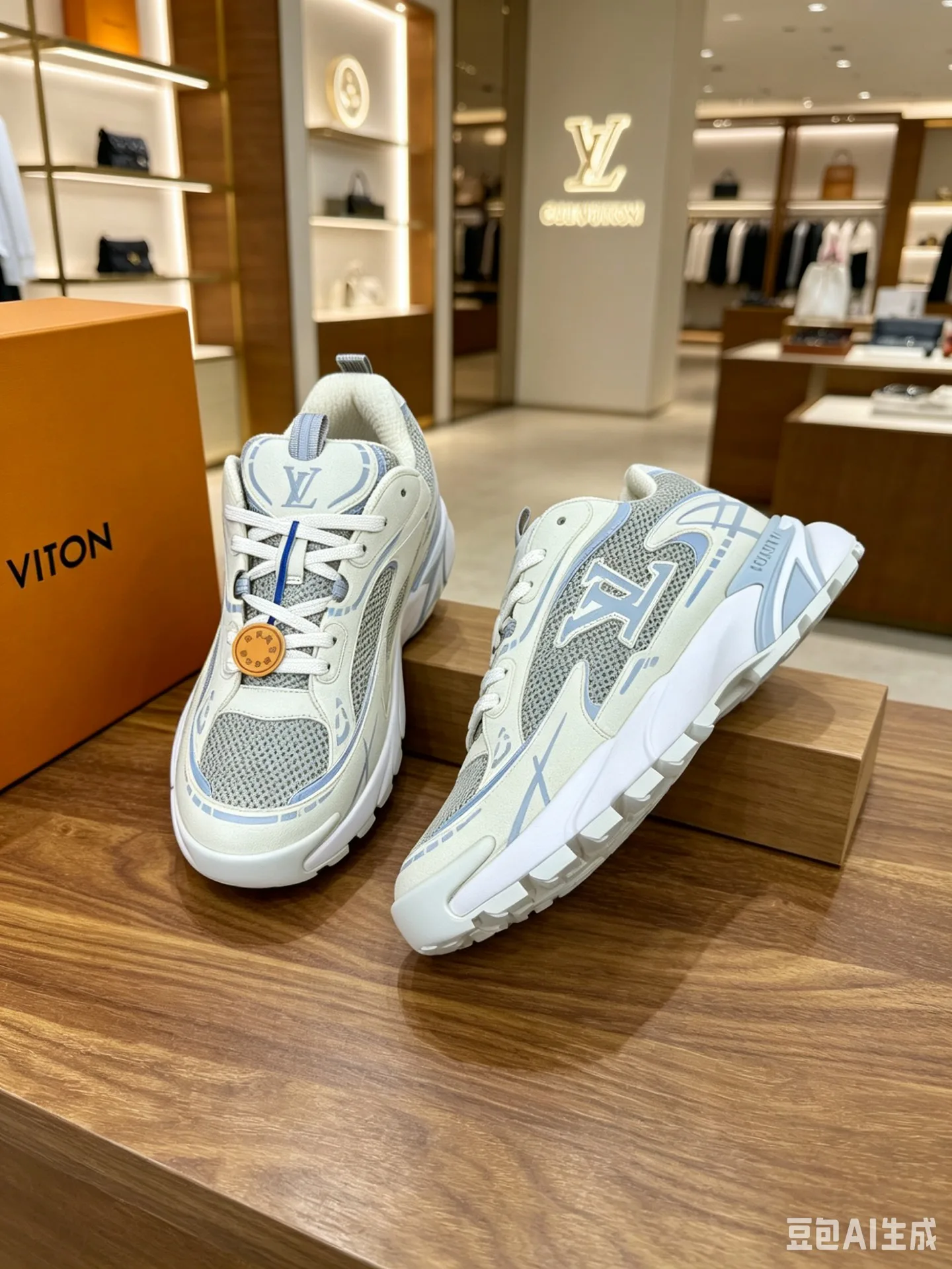 Кроссовки Мужские Louis Vuitton 17477023