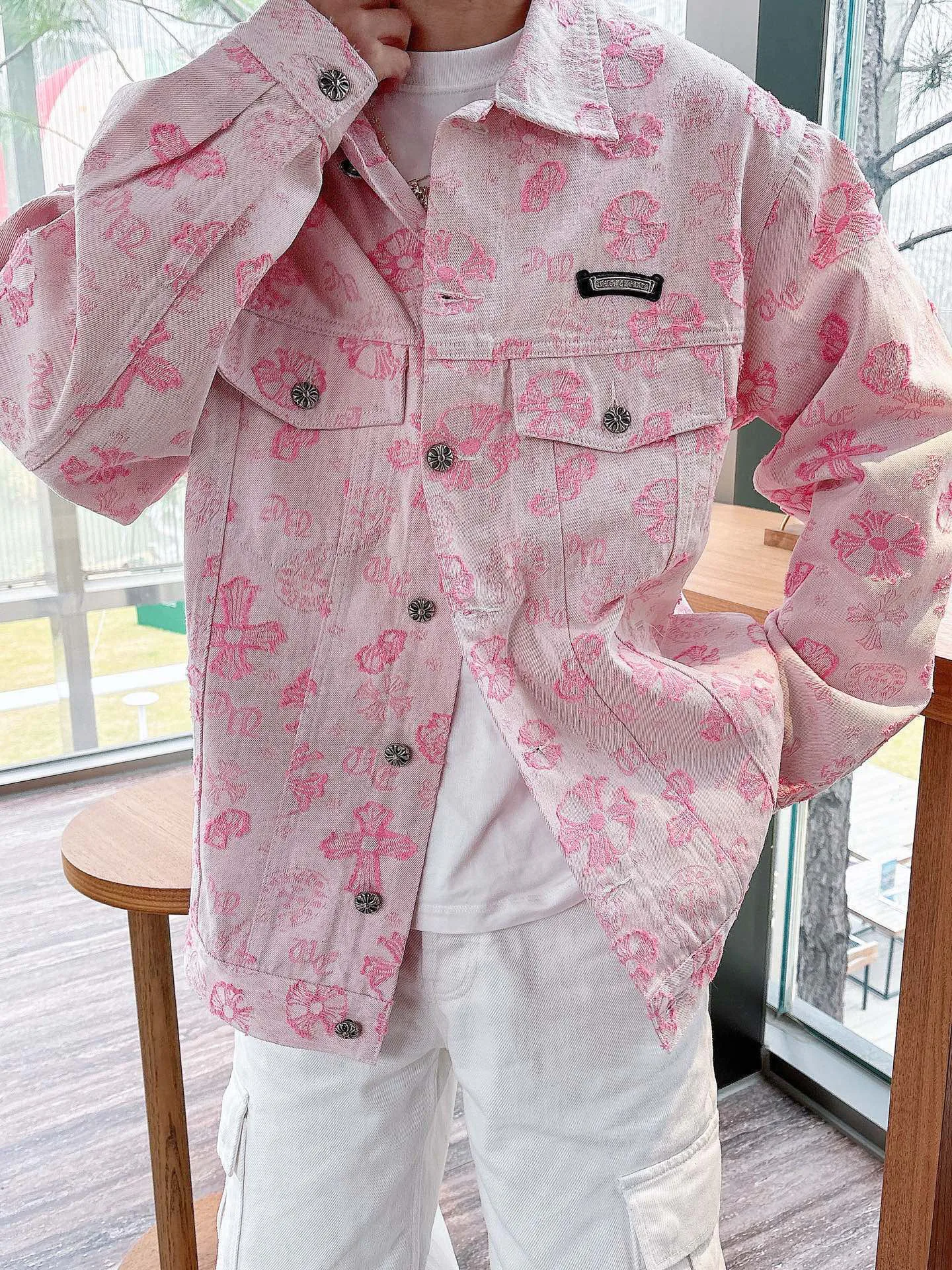 Куртки И Пуховики Мужские Chrome Hearts 928648