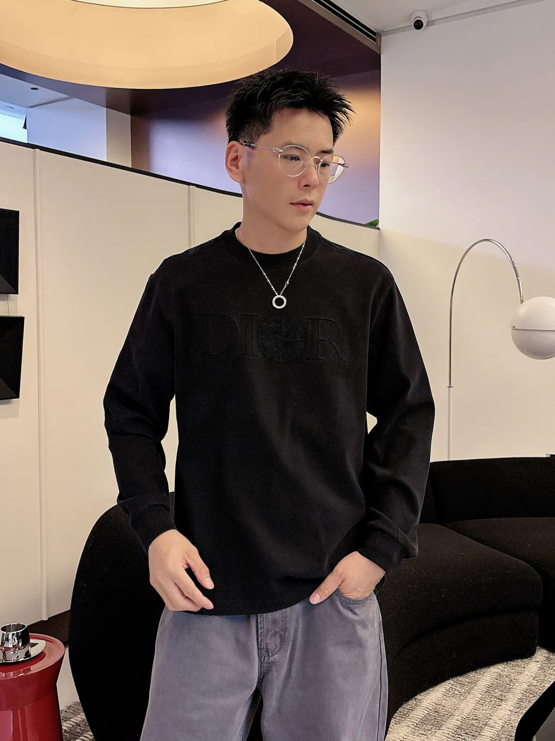 Лонгсливы Мужские Christian Dior 259438