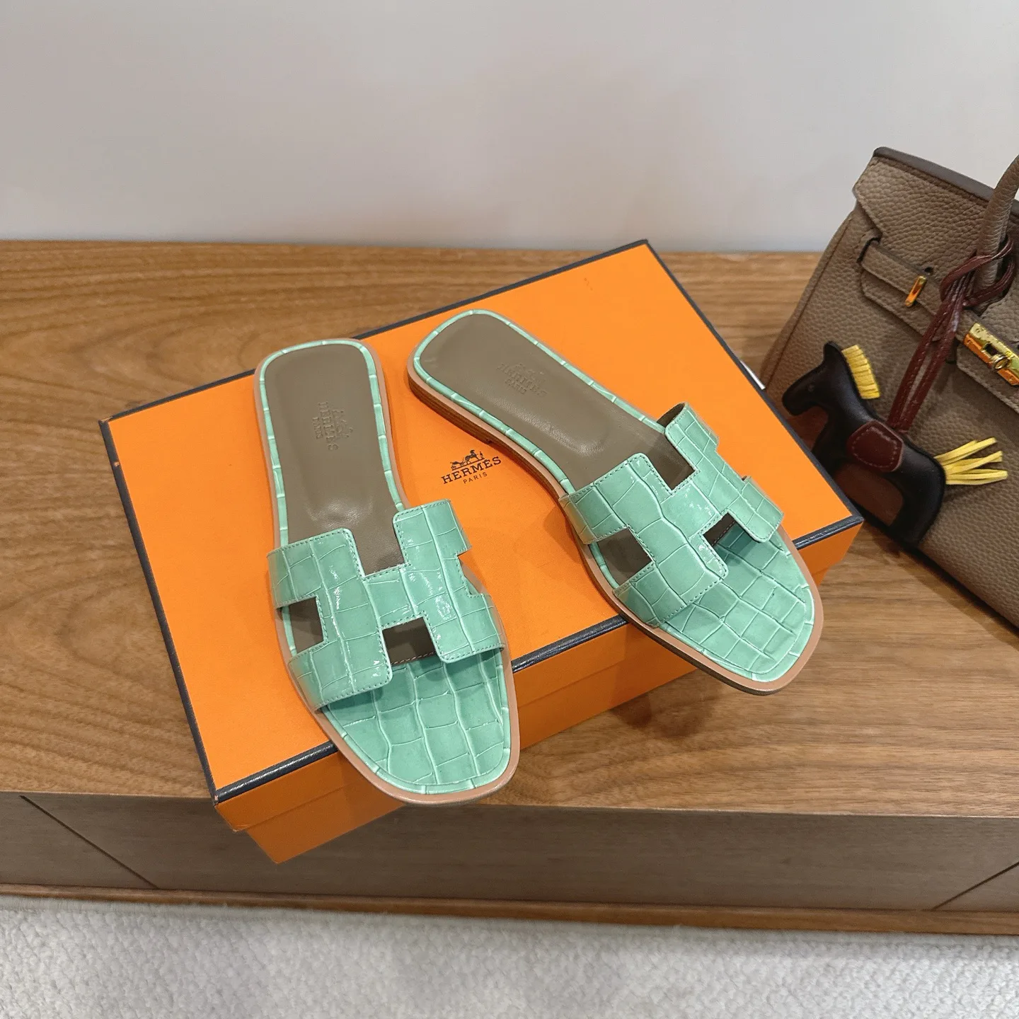 Шлепанцы Женские Hermes 1223562