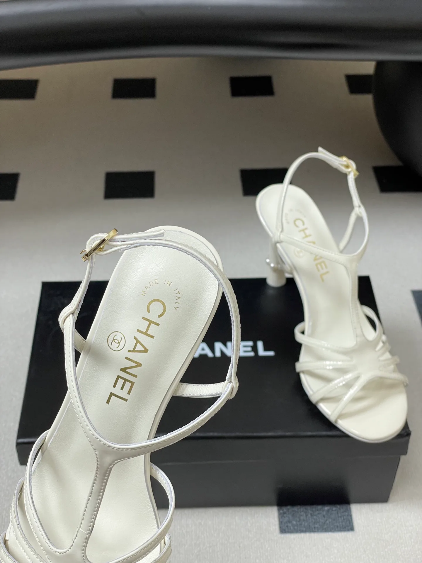 Босоножки Женские Chanel 1258835