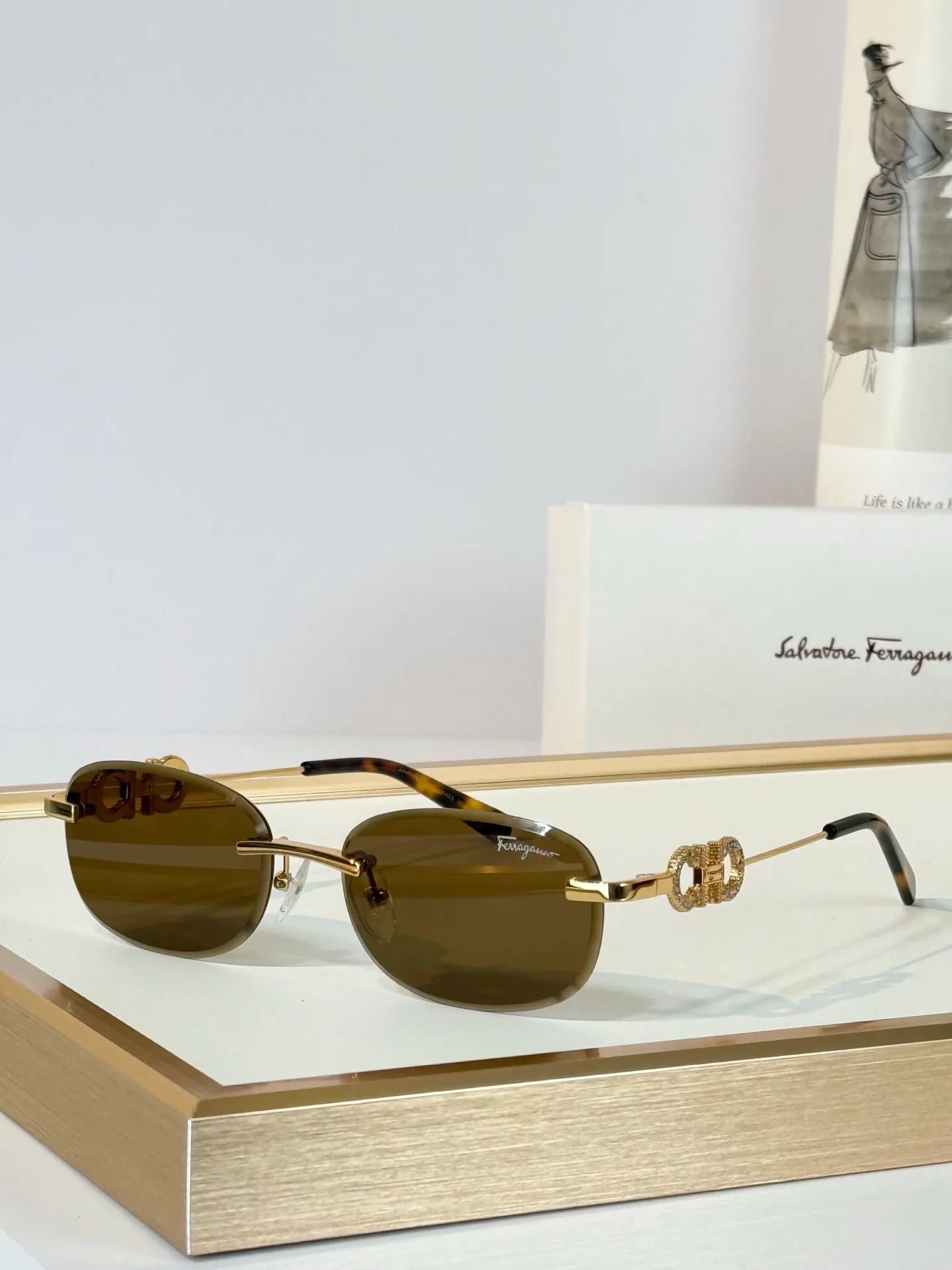 Очки Salvatore Ferragamo 18118094