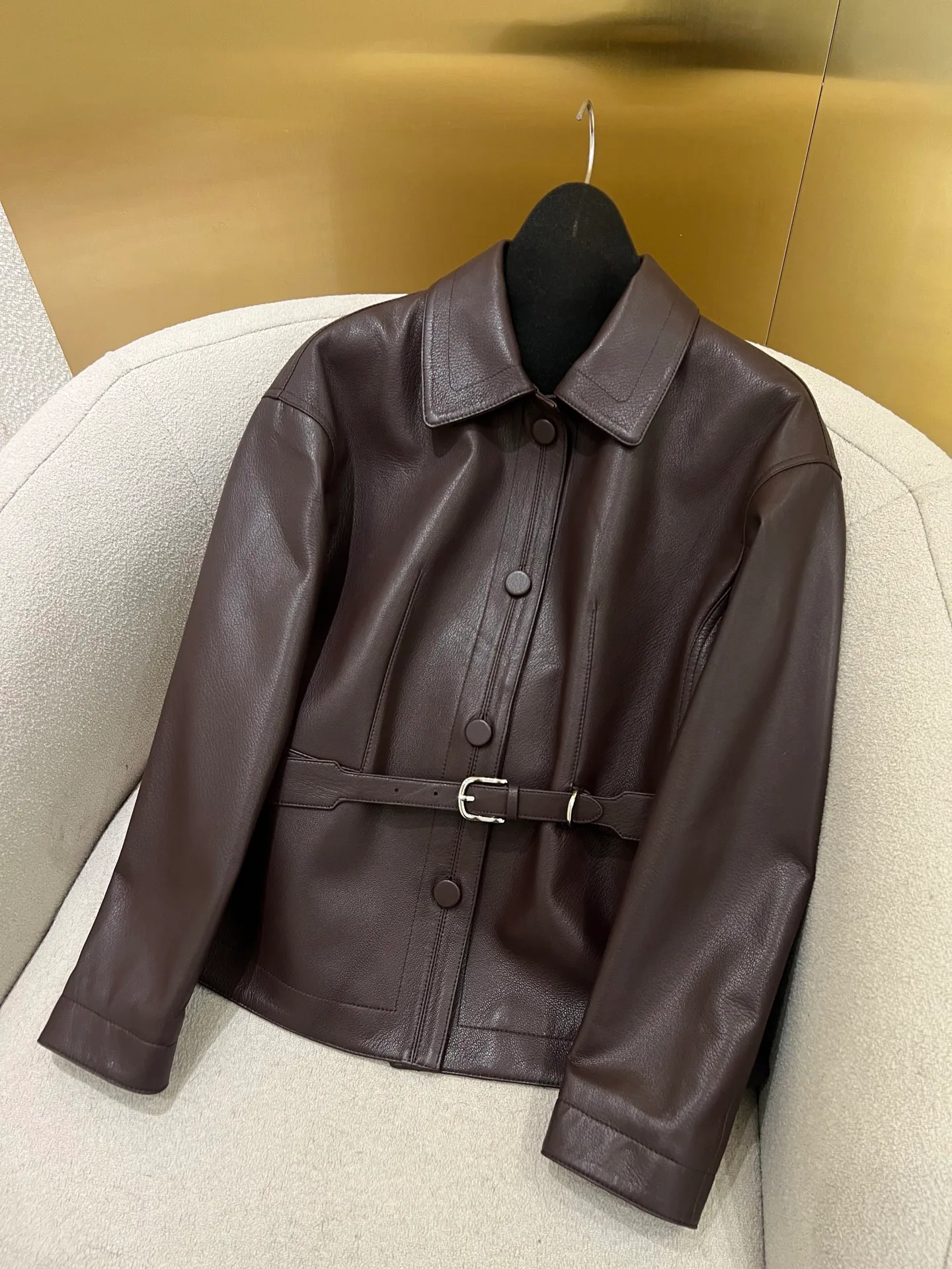 Кожаные Куртки И Дублёнки Женские Hermes 1805929