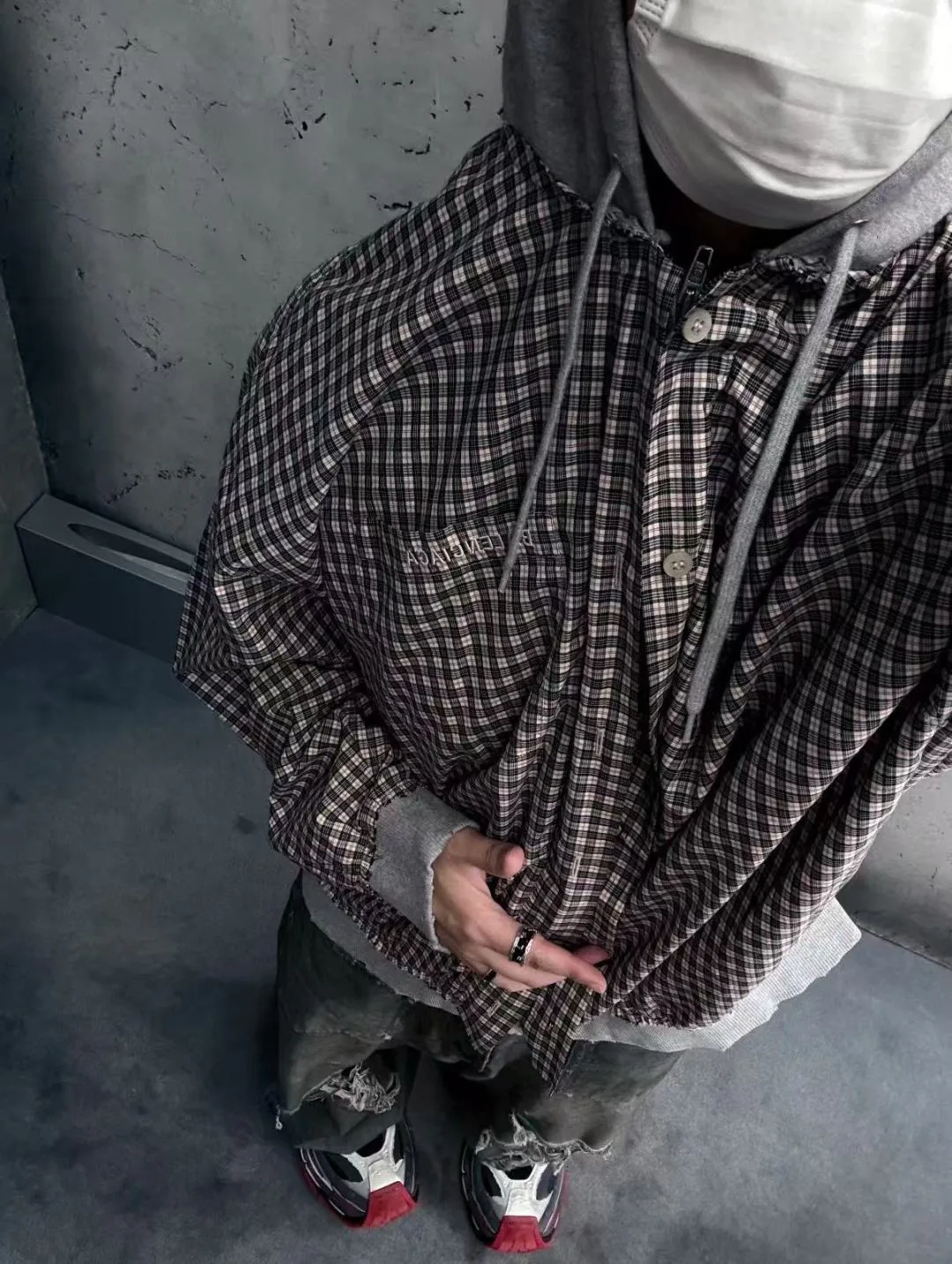 Куртки И Пуховики Мужские Balenciaga 84534