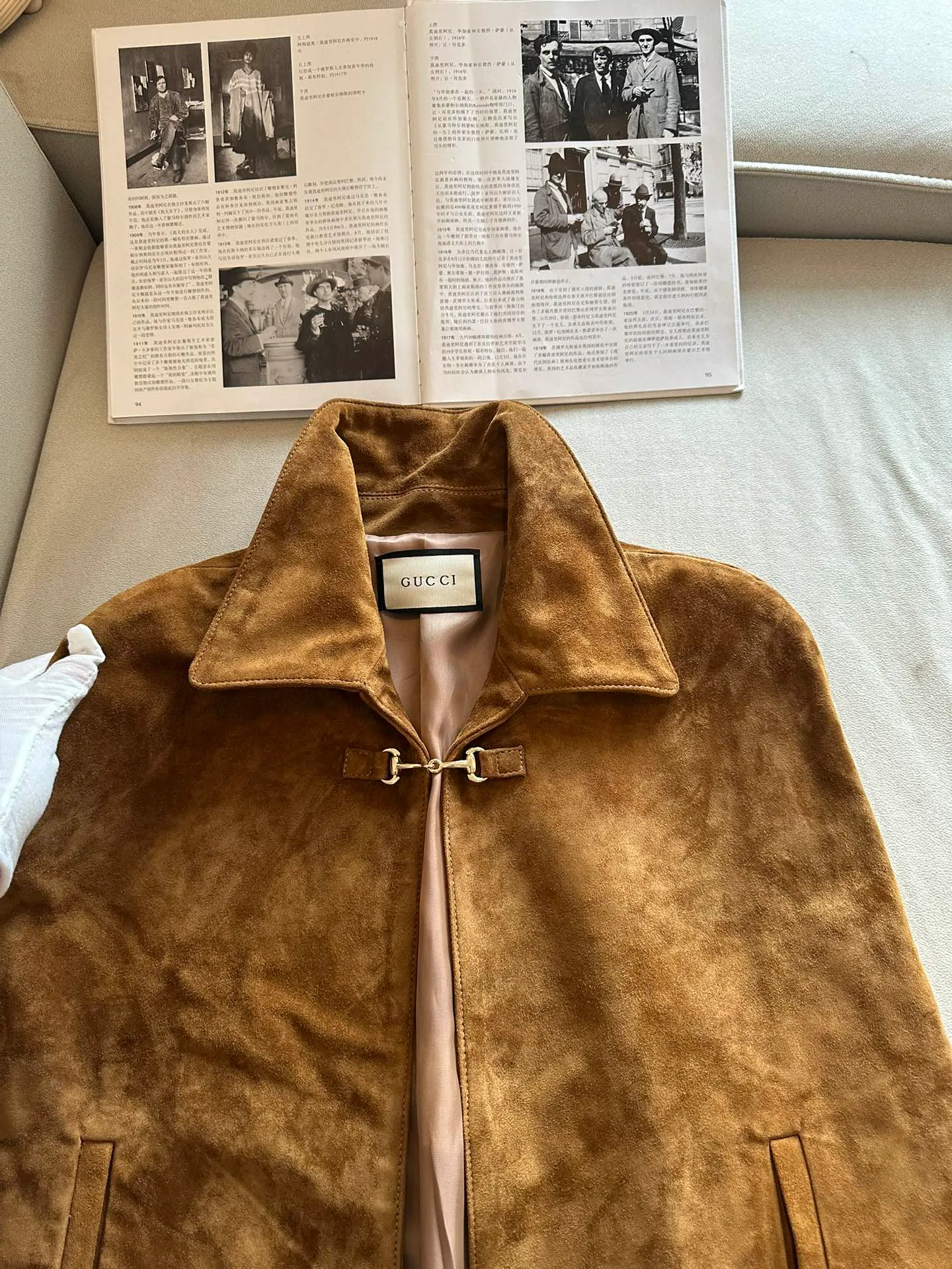 Кожаные Куртки И Дублёнки Женские Gucci 75199