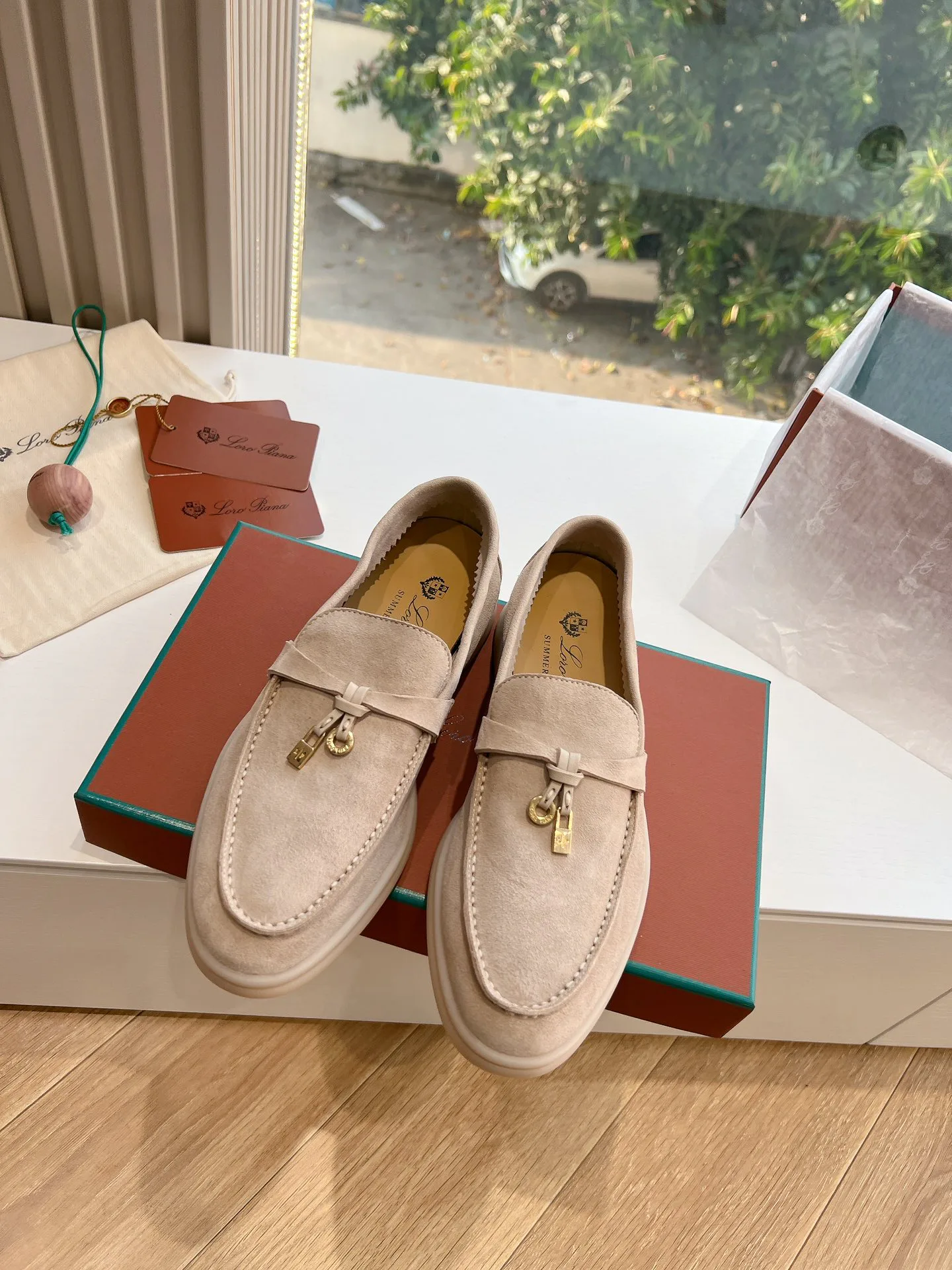 Лоферы И Мокасины Женские Loro Piana 1286084