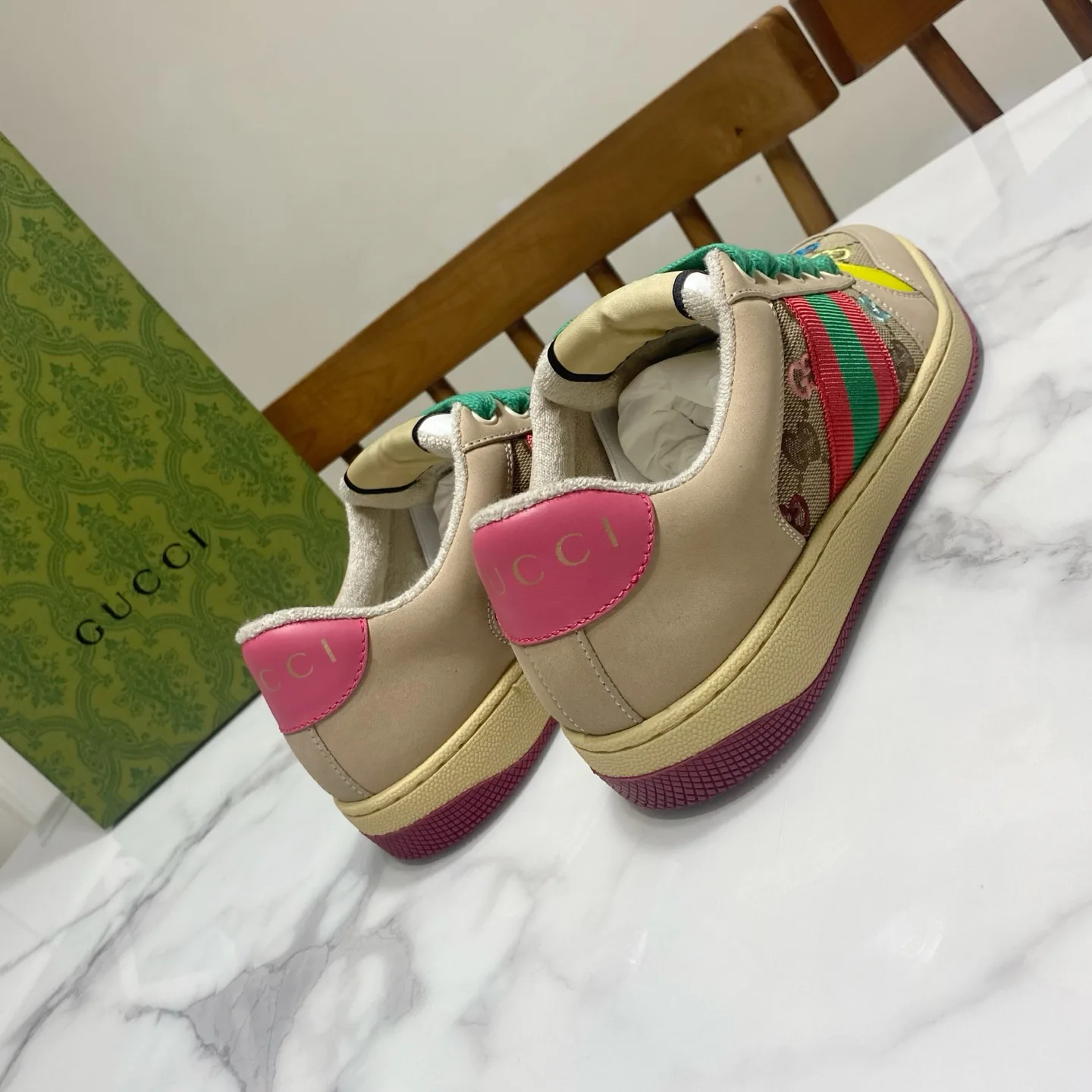 Кроссовки Женские Gucci 1458194