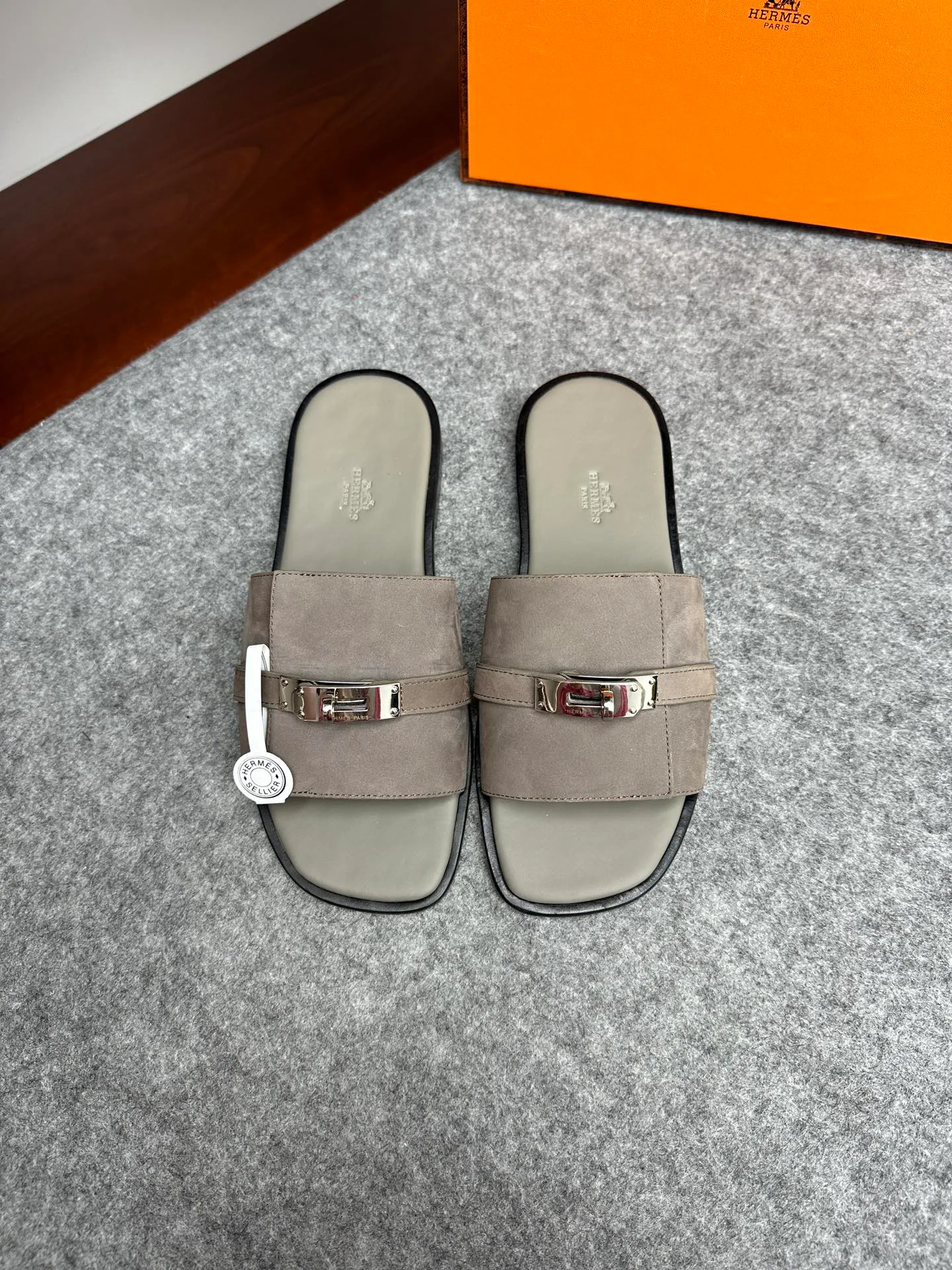 Шлепанцы Мужские Hermes 17568