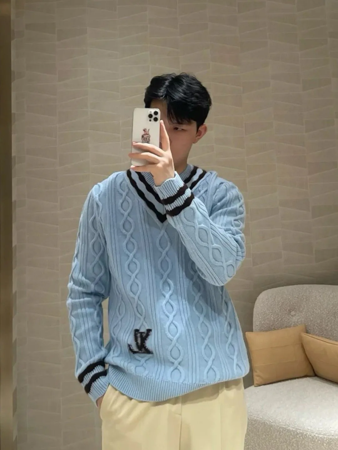 Джемперы И Свитеры Мужские Louis Vuitton 8973445