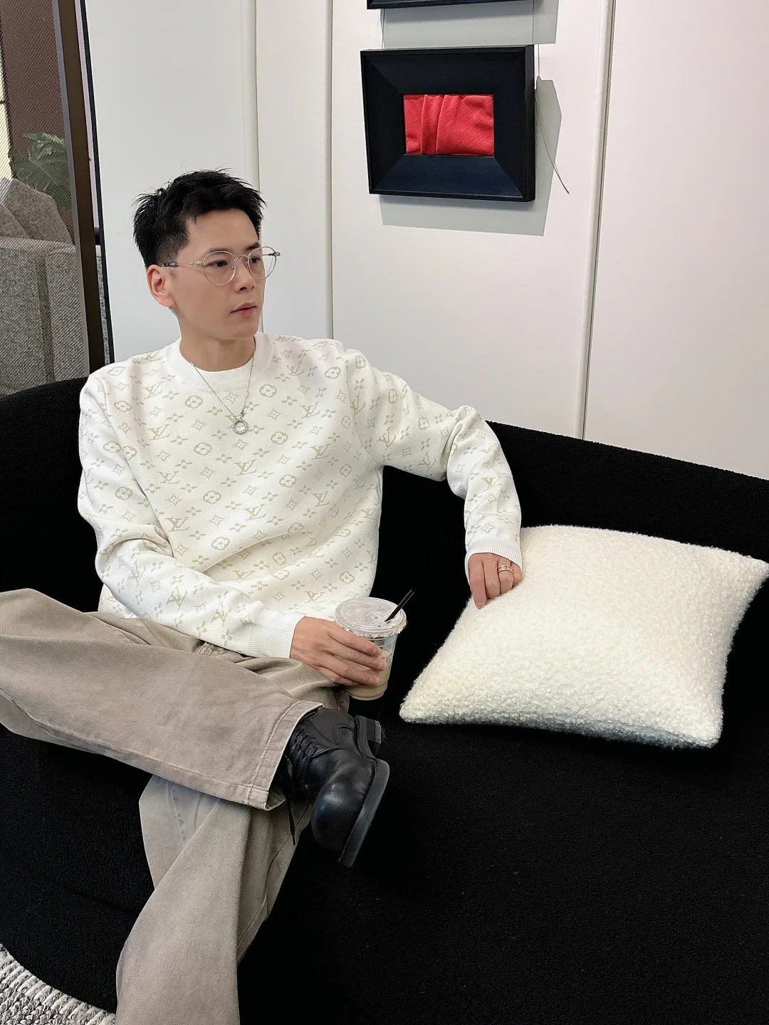 Джемперы И Свитеры Мужские Louis Vuitton 819041