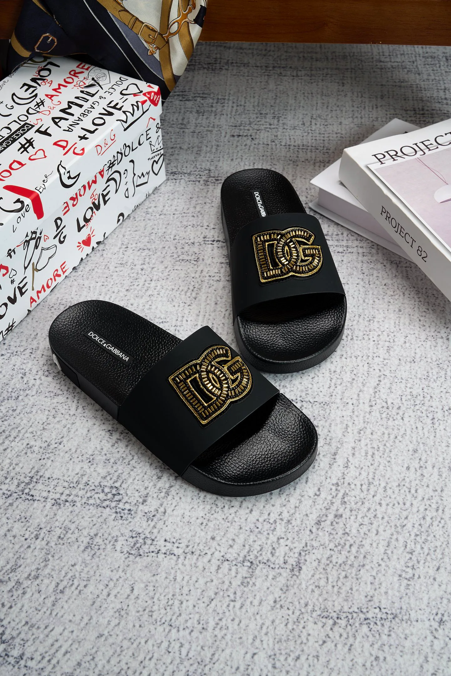 Шлепанцы Женские Dolce & Gabbana 283919