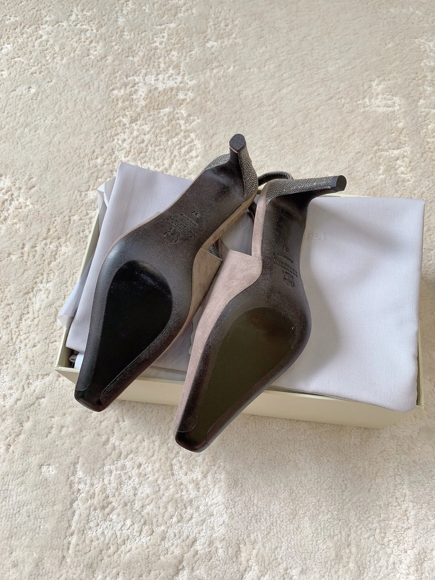 Босоножки Женские Brunello Cucinelli 11604132