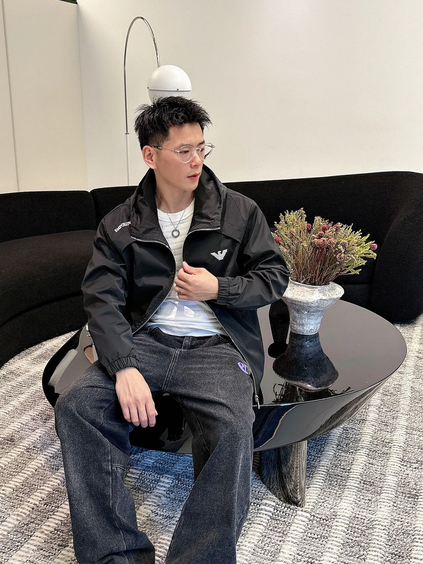 Куртки И Пуховики Мужские Armani 4734119