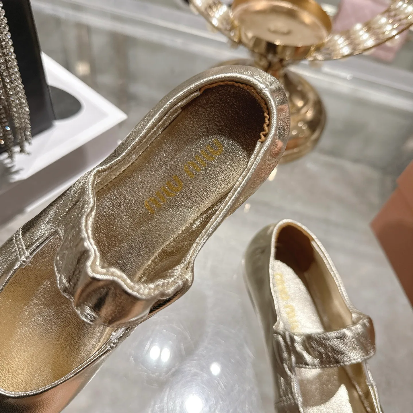 Балетки Женские Miu Miu 1881260