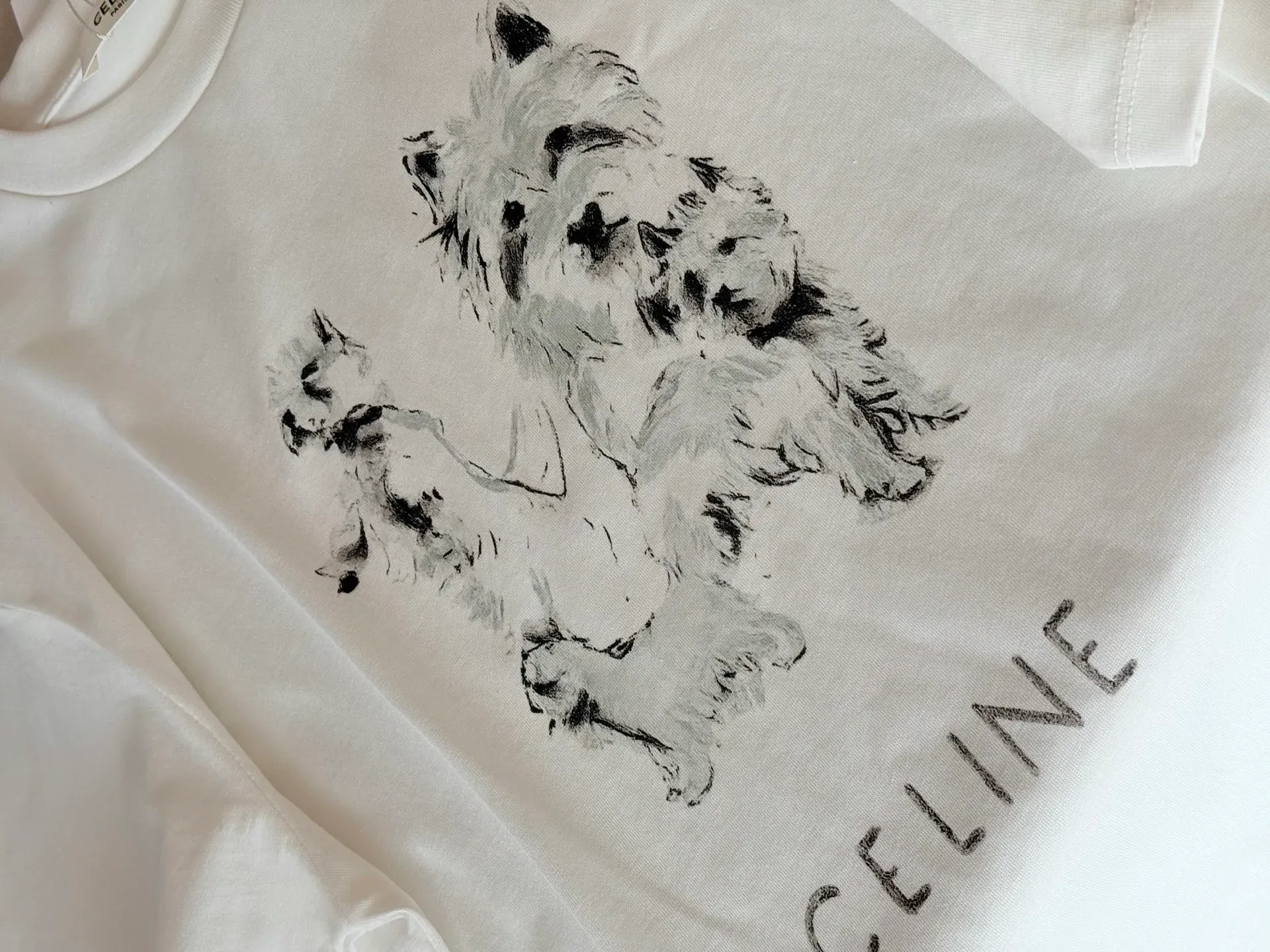 Футболки Женские Celine 1390835