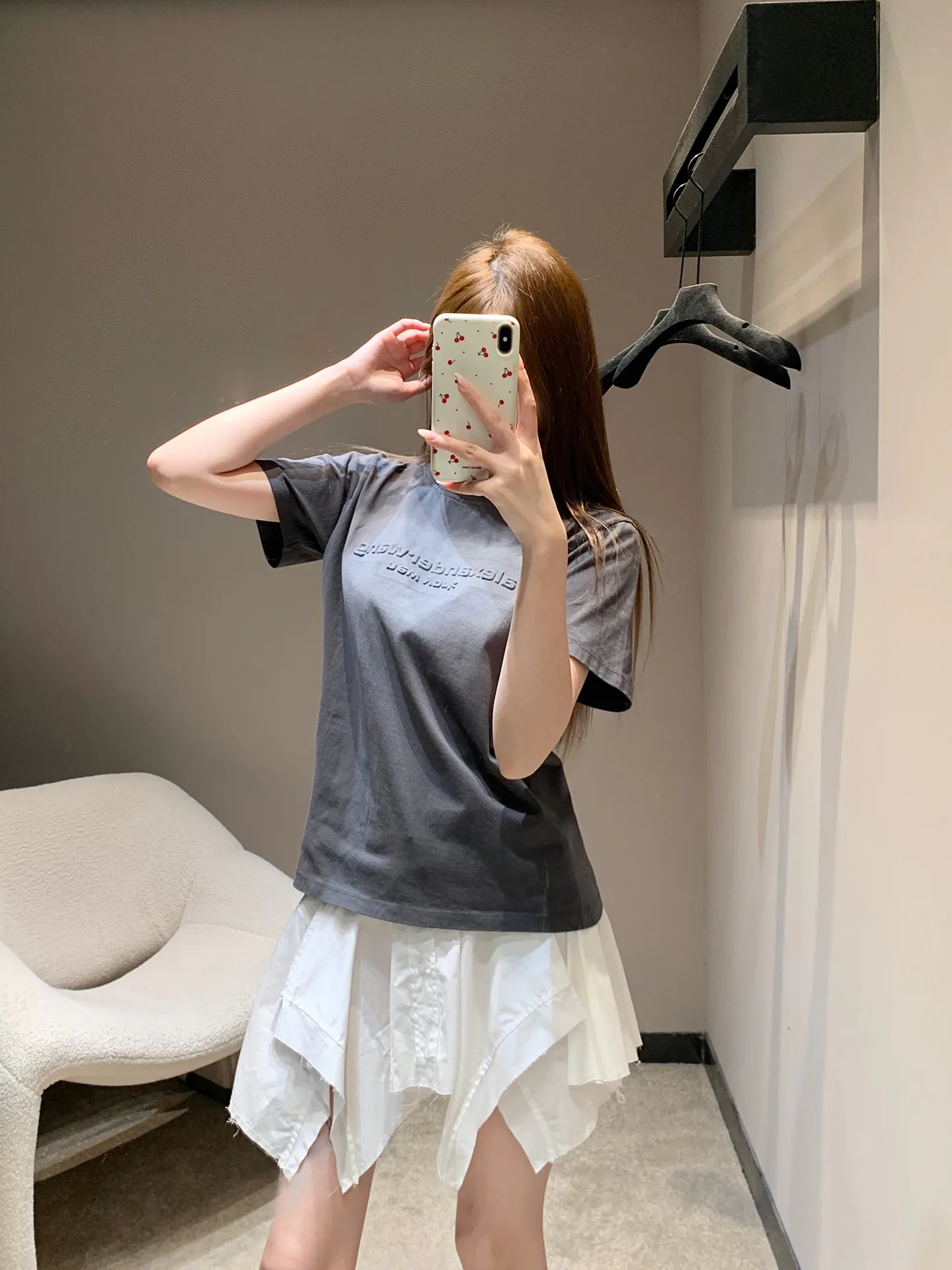 Футболки Женские Alexander Wang 614061