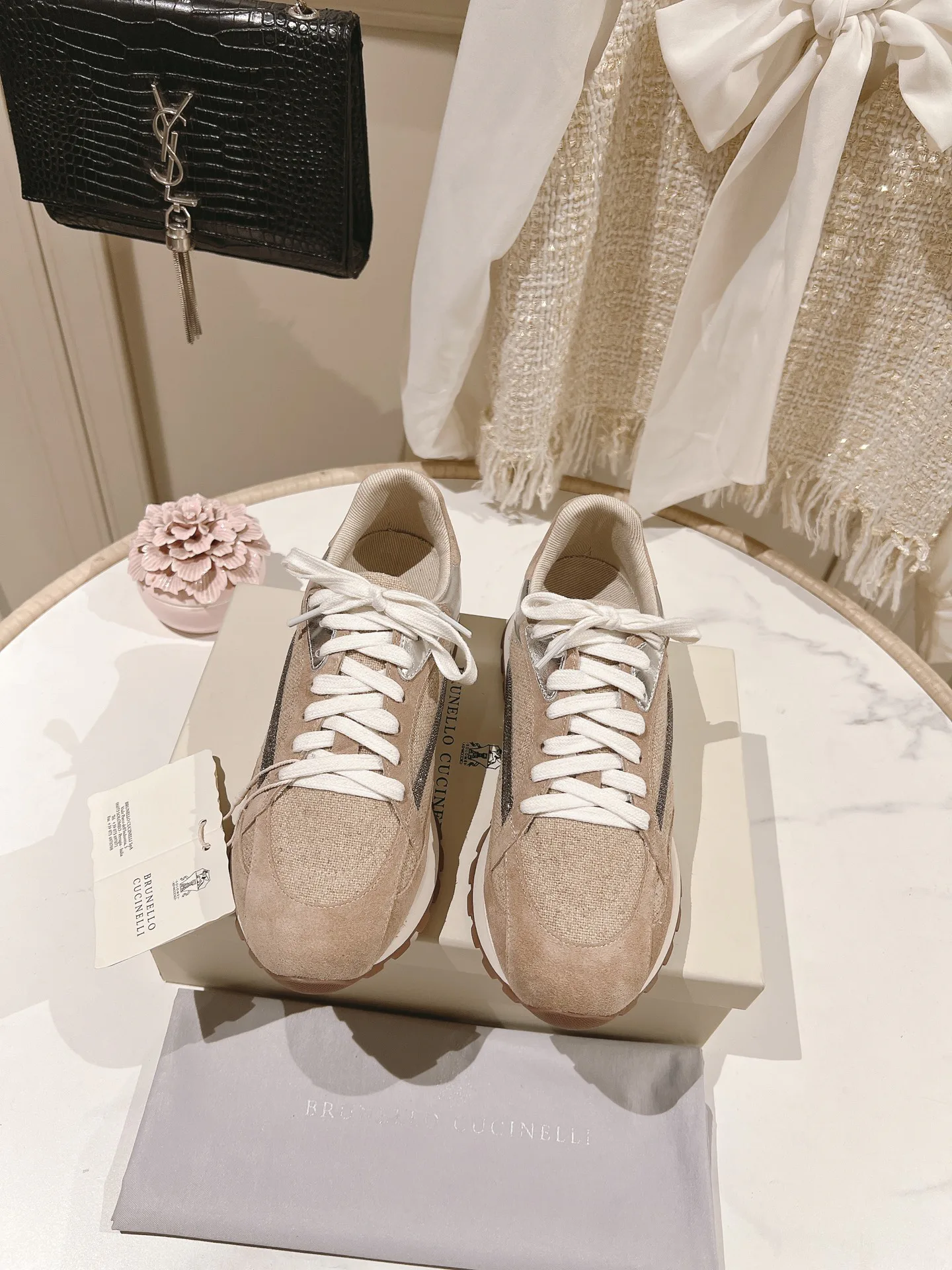 Кроссовки Женские Brunello Cucinelli 18258