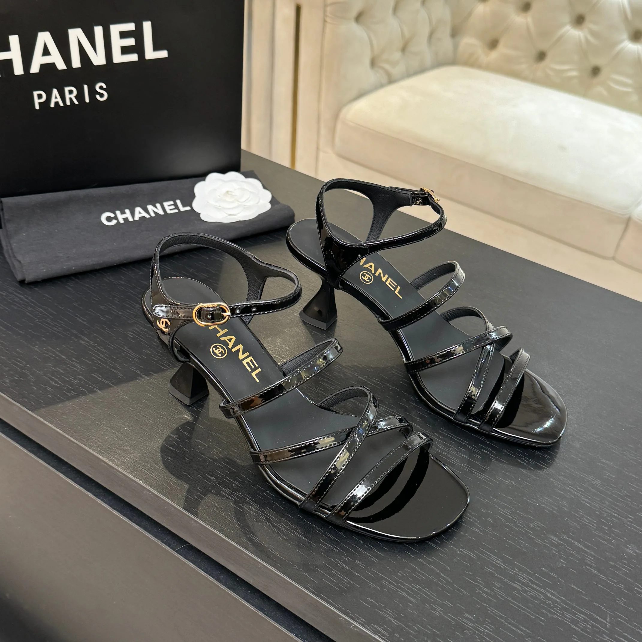 Босоножки Женские Chanel 351978