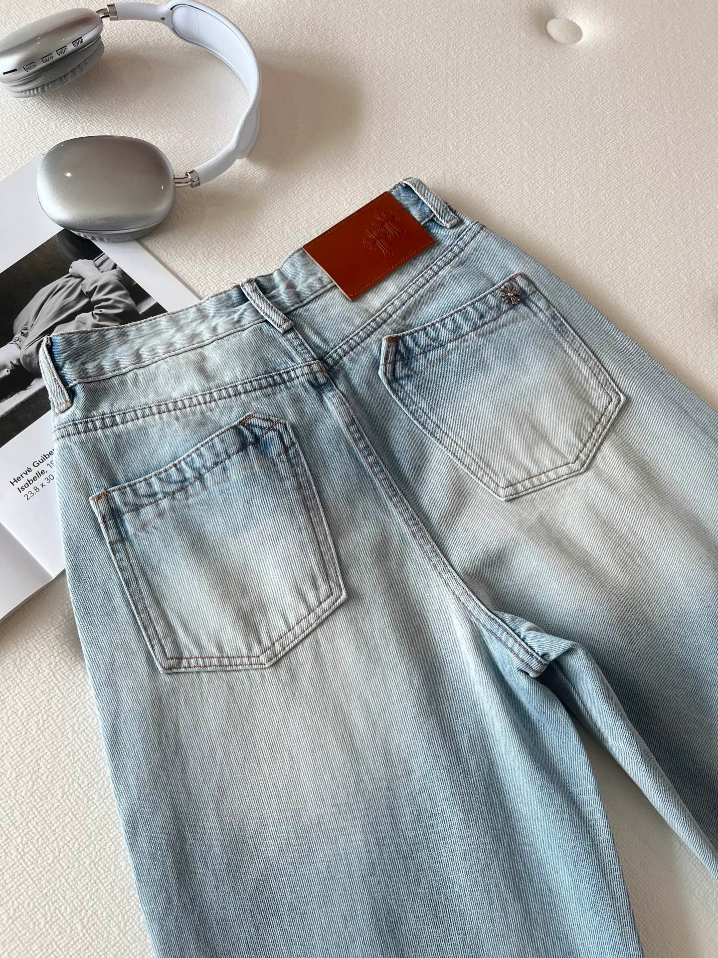 Джинсы Женские Chrome Hearts 9669142