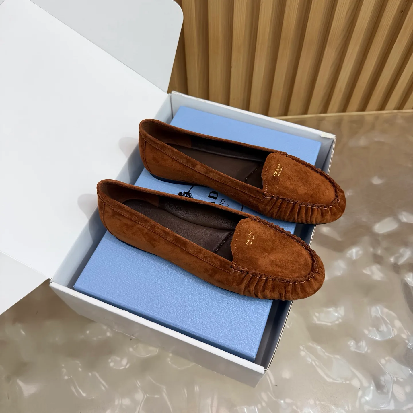 Лоферы И Мокасины Женские Prada 17406228