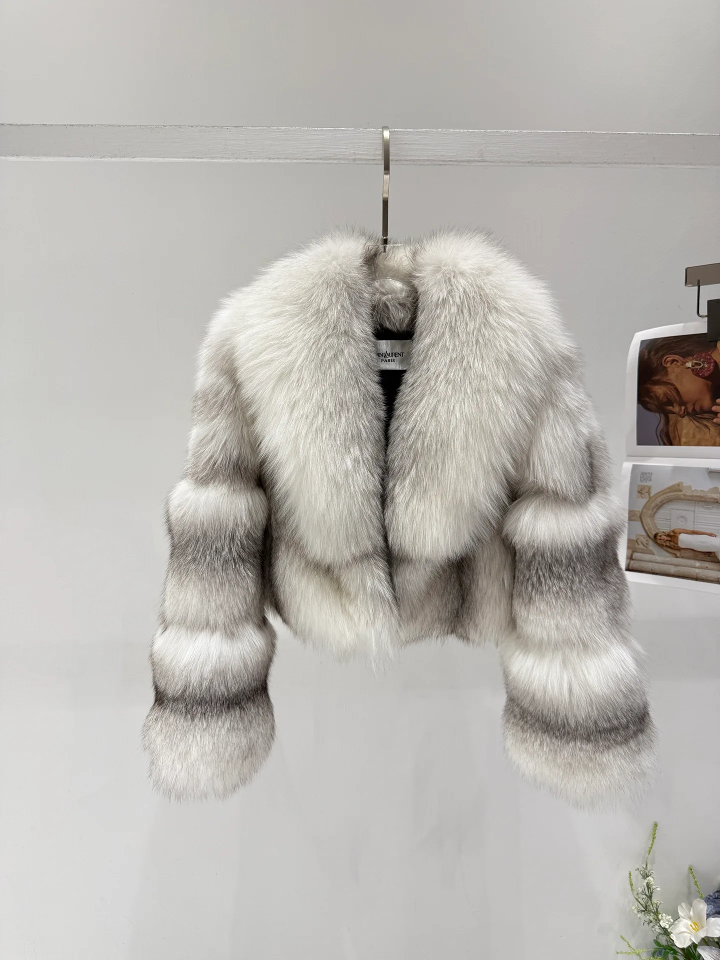 Шубы Женские Saint Laurent 785641