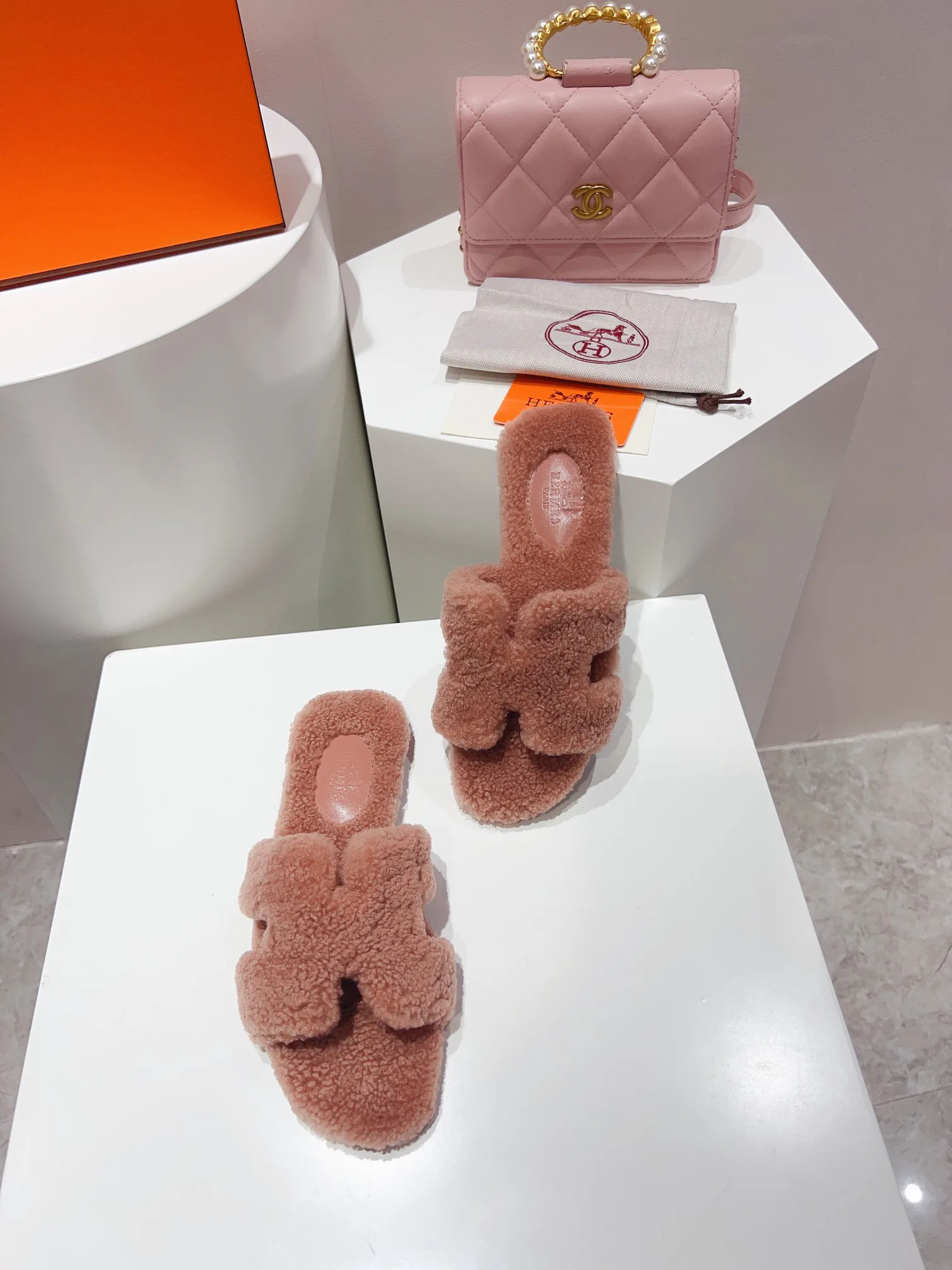 Тапочки Женские Hermes 18324724