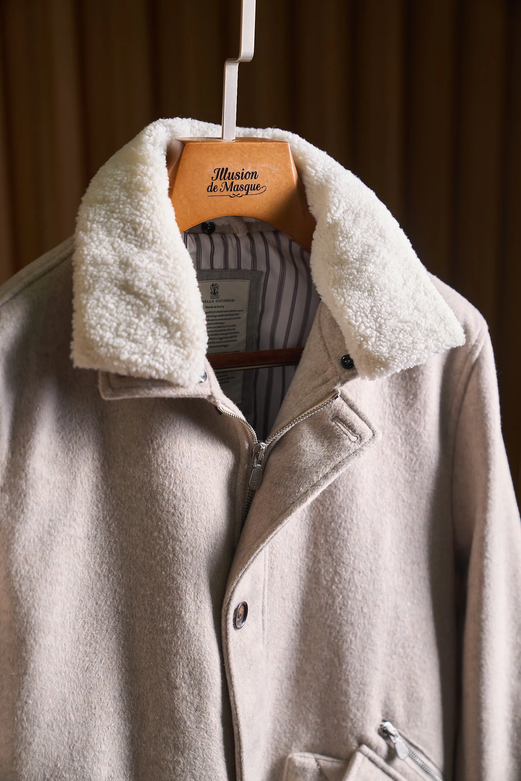 Куртки И Пуховики Мужские Brunello Cucinelli 774690