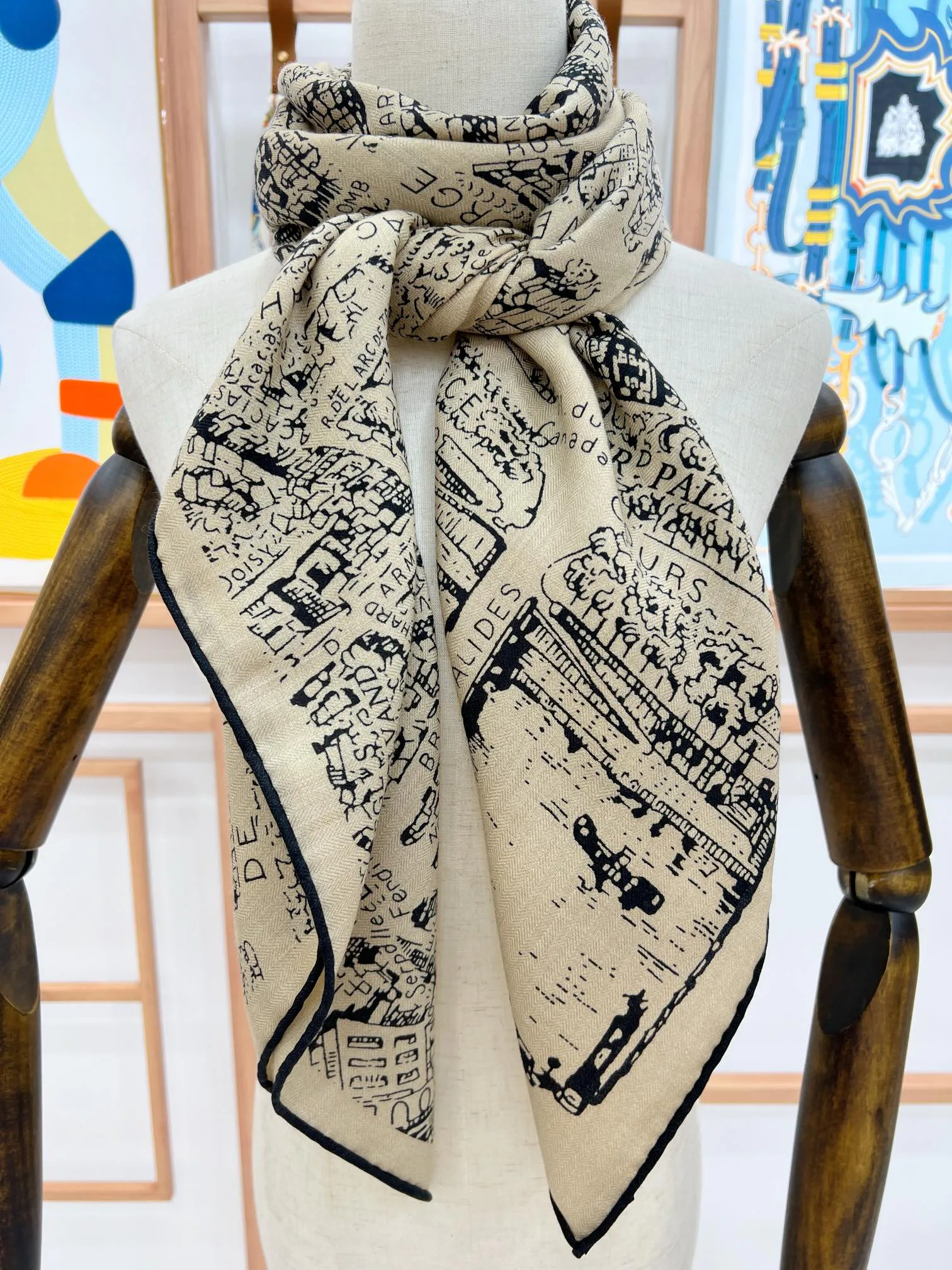 Шарфы Hermes 136727