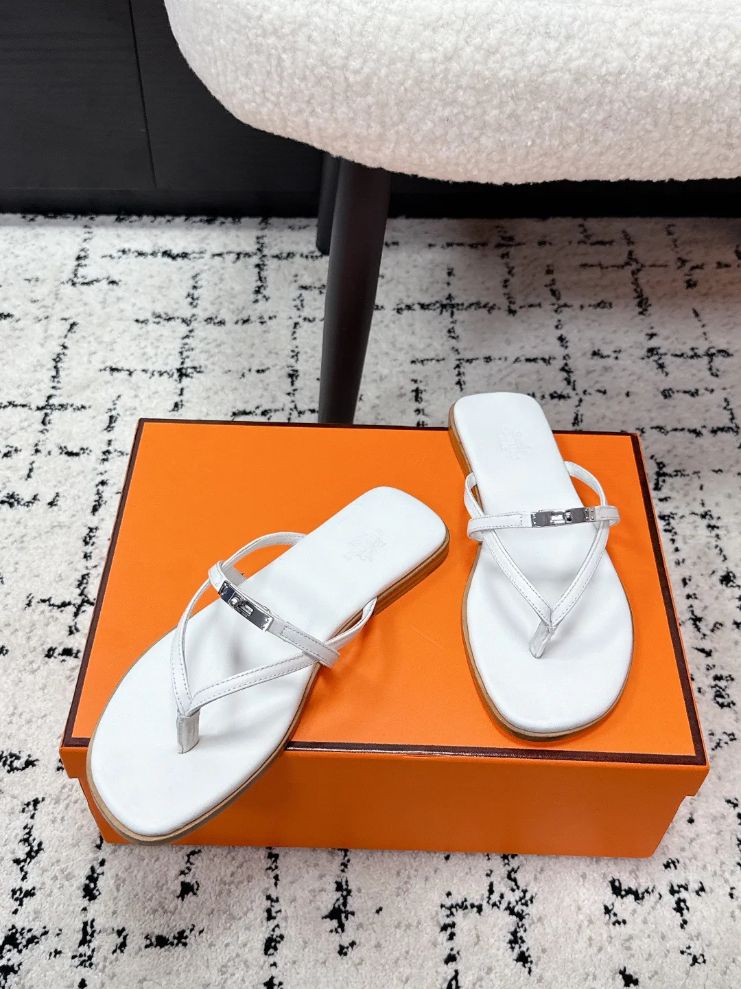 Шлепанцы Женские Hermes 11237982