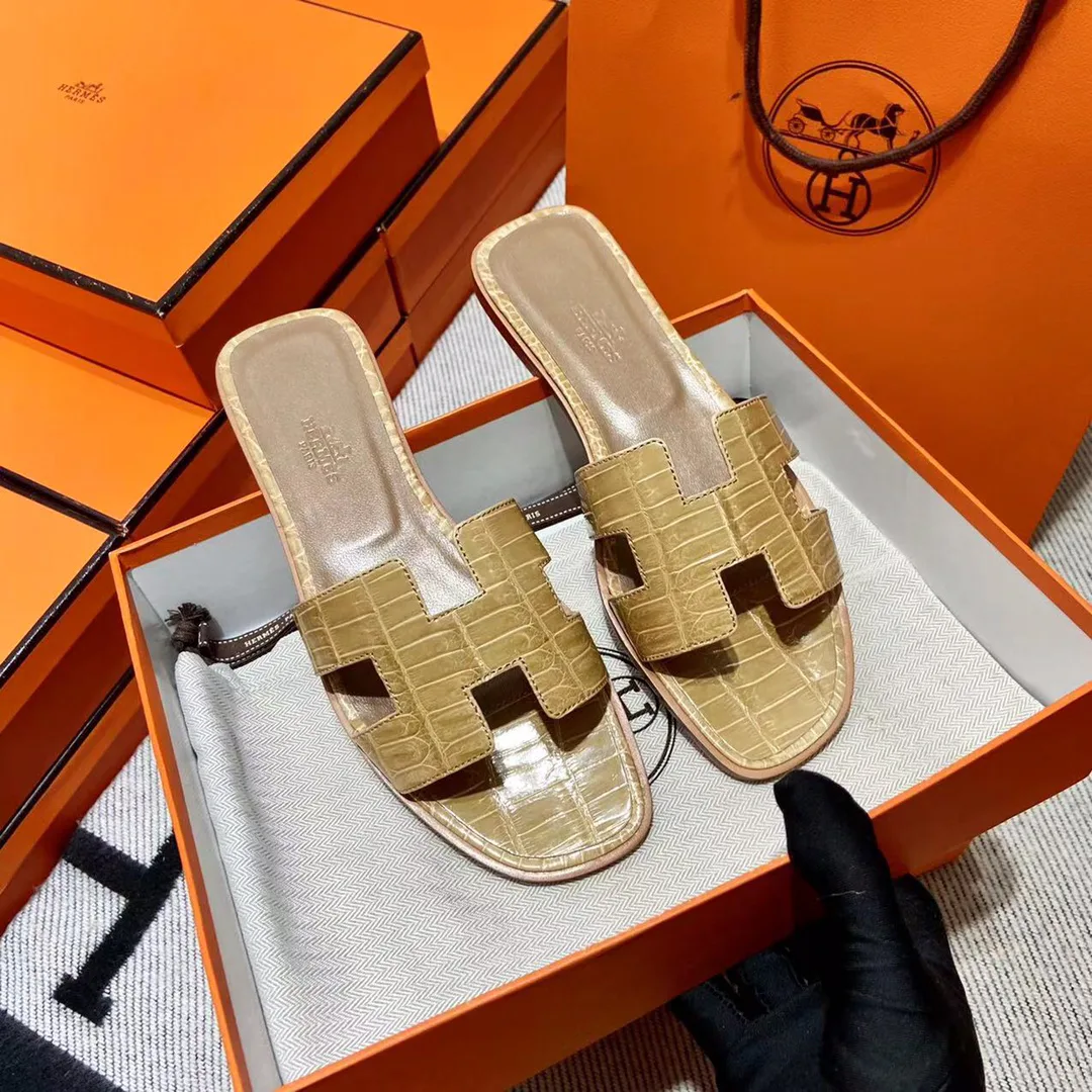 Шлепанцы Женские Hermes 4340647