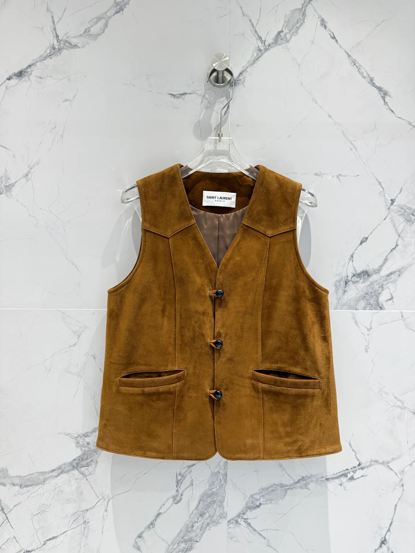 Кожаные Куртки И Дублёнки Женские Saint Laurent 11700507