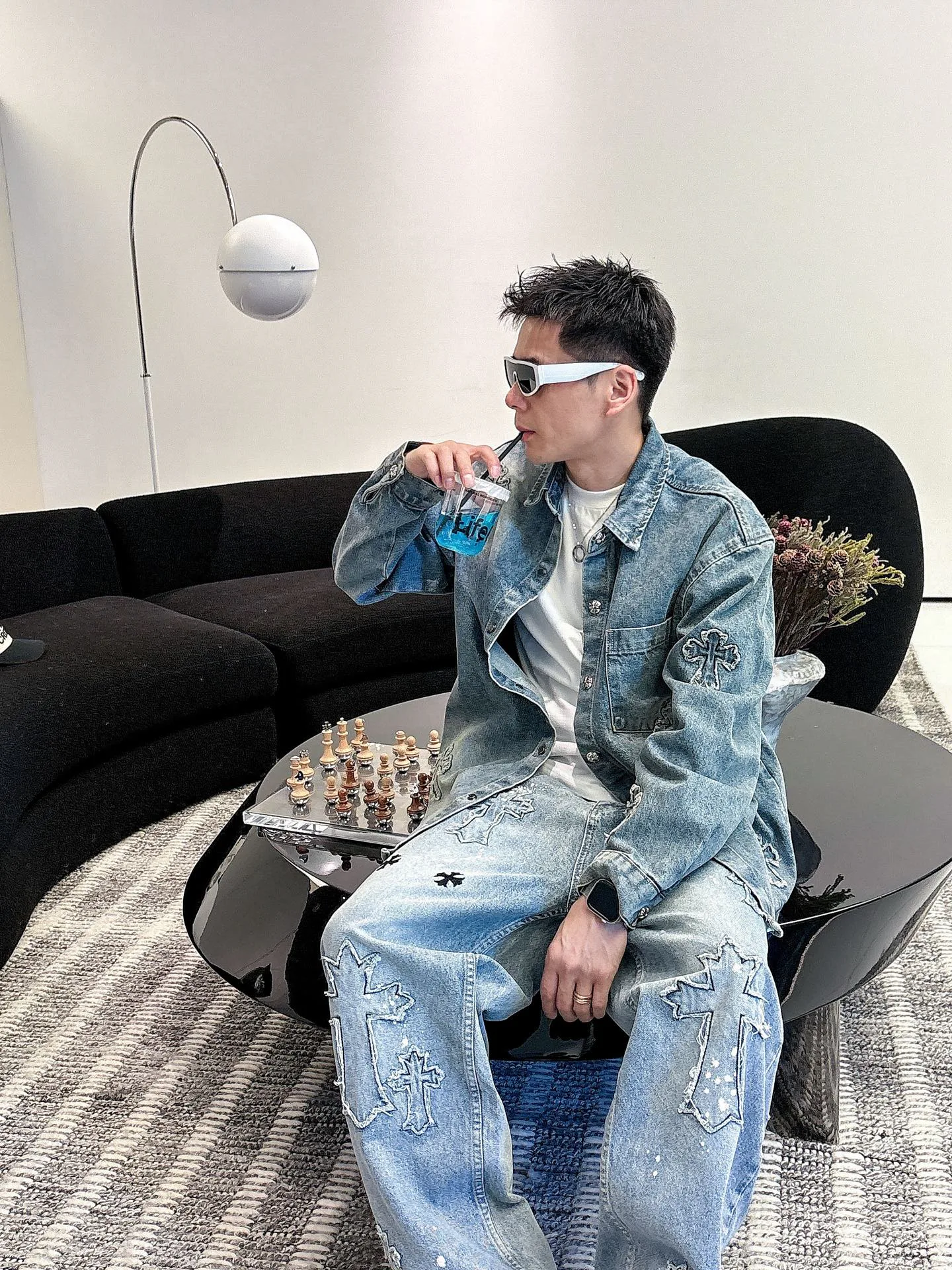 Куртки И Пуховики Мужские Chrome Hearts 787684