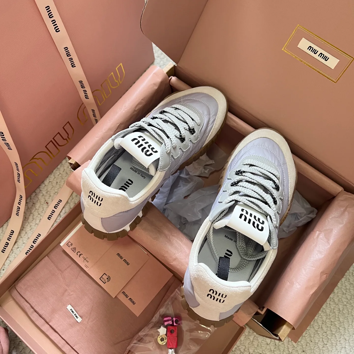 Кроссовки Женские Miu Miu 432083