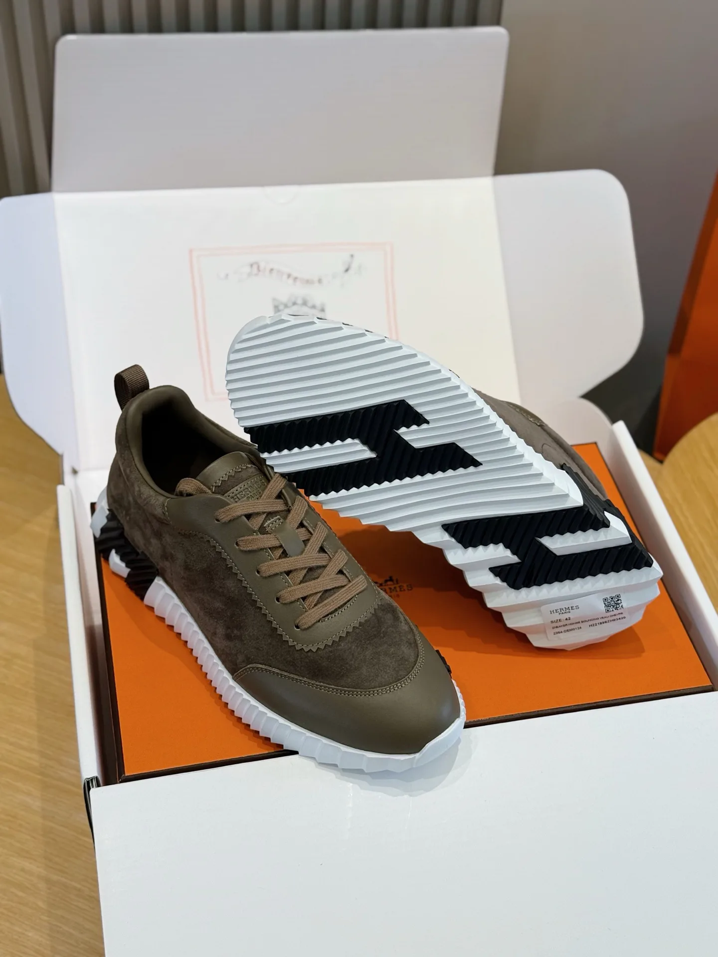 Кроссовки Мужские Hermes 13132141