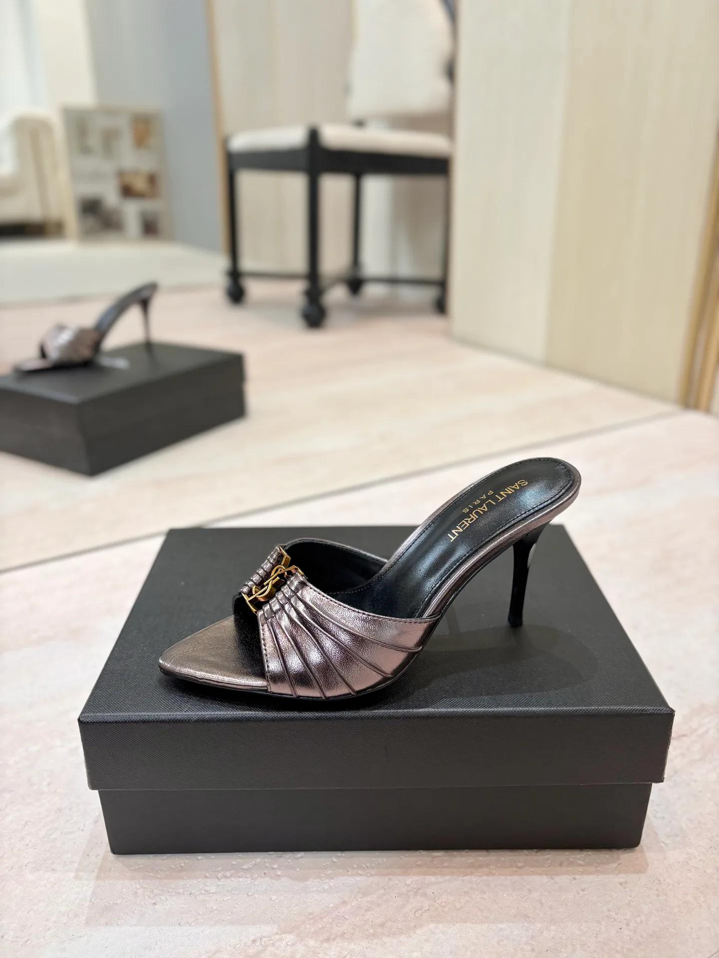 Мюли И Сабо Женские Saint Laurent 17476056