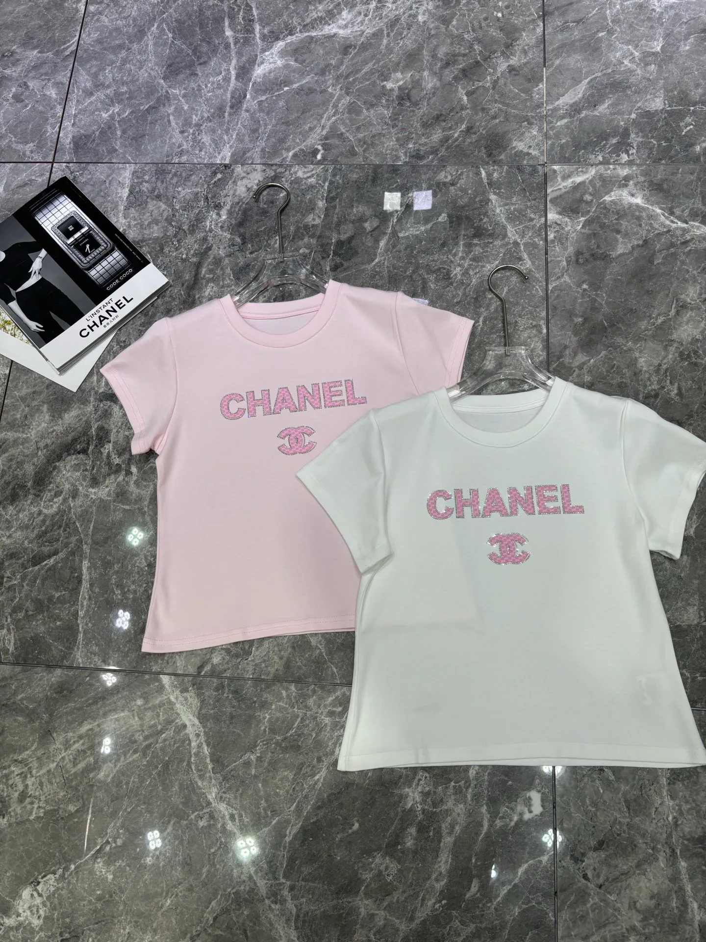 Футболки Женские Chanel 12545777