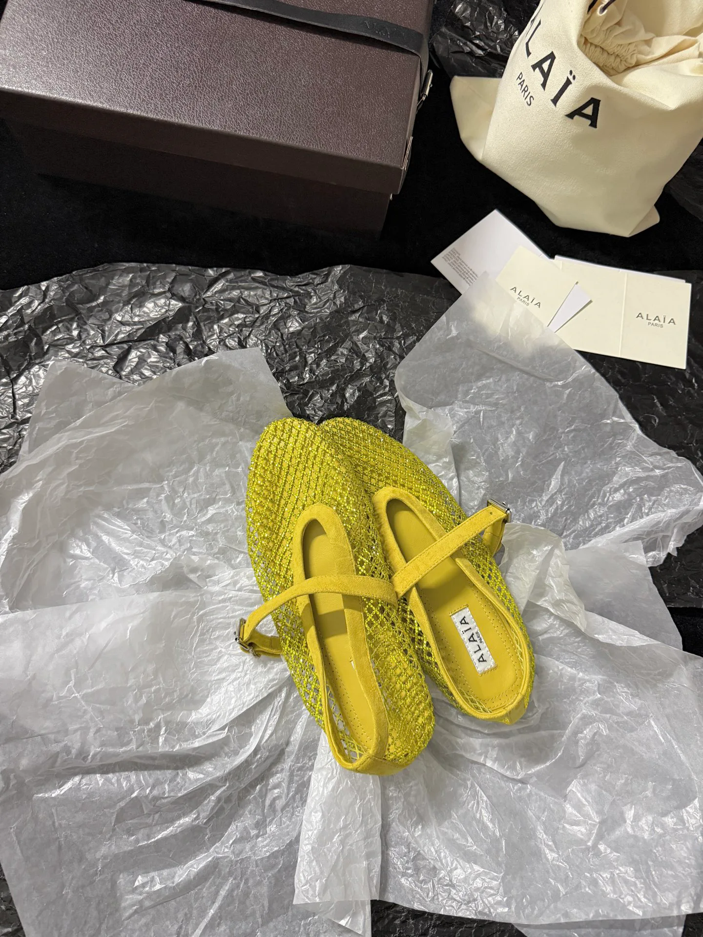 Балетки Женские Alaia 516347