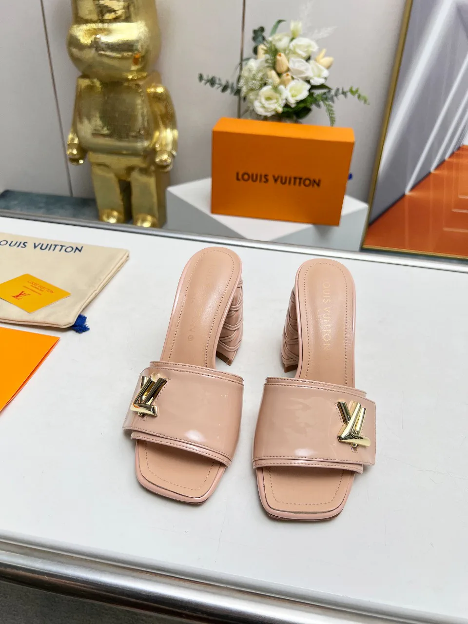 Босоножки Женские Louis Vuitton 9623630