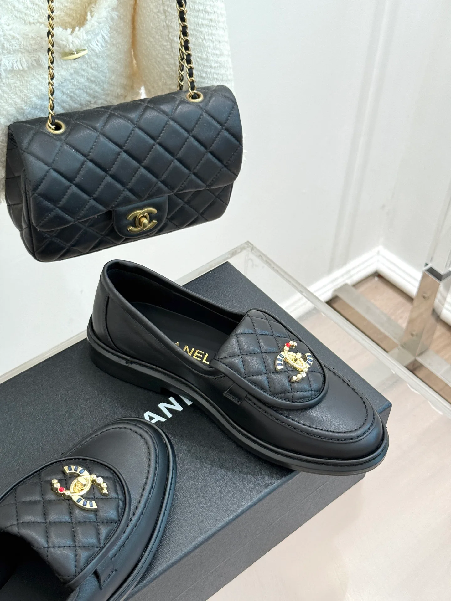 Лоферы И Мокасины Женские Chanel 17336057