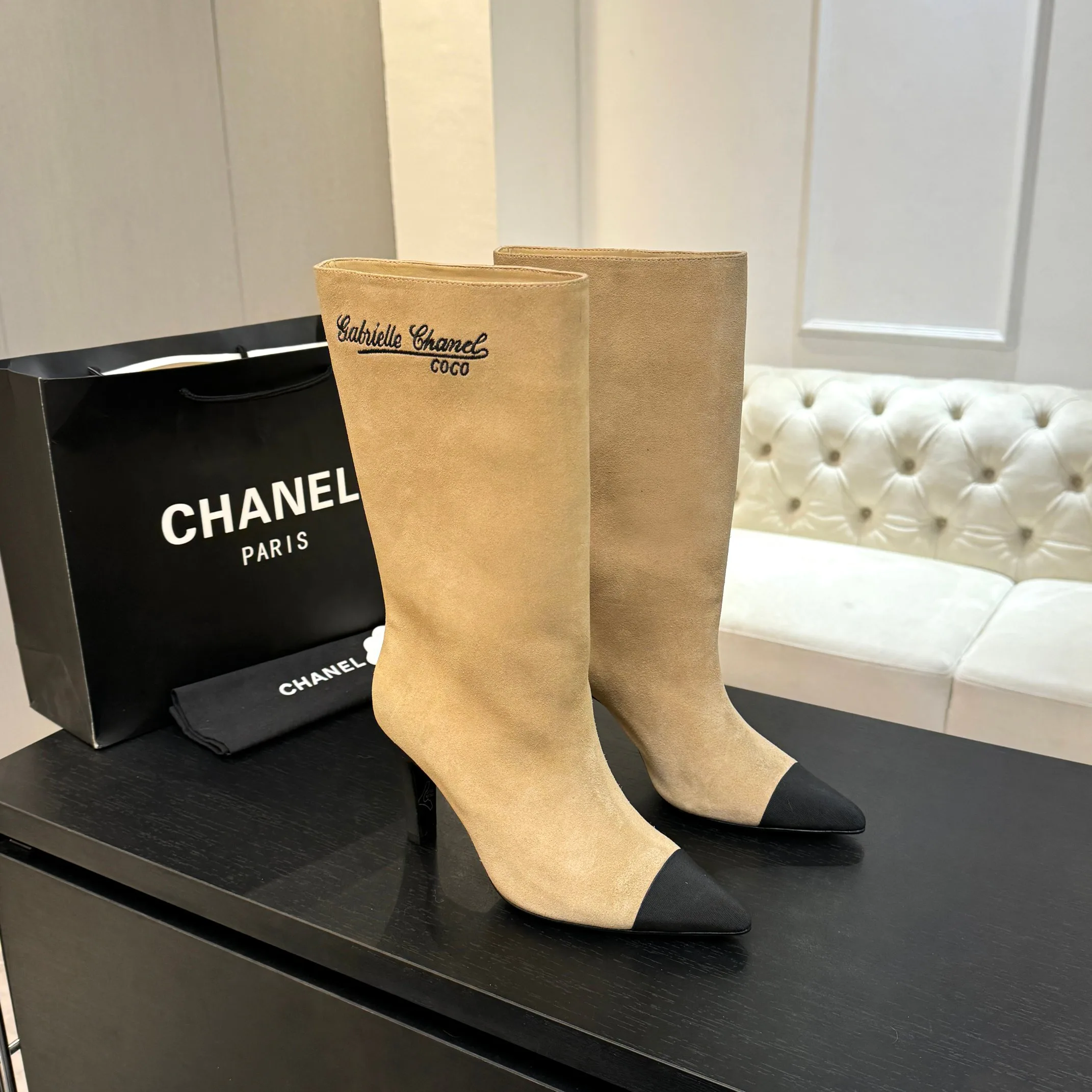 Сапоги Женские Chanel 462734