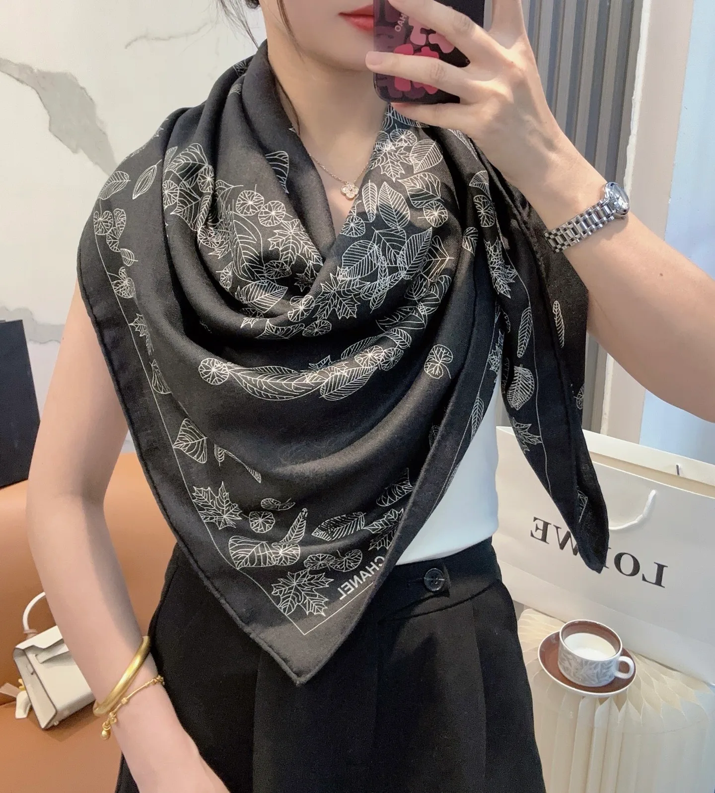 Шарфы Chanel 387049