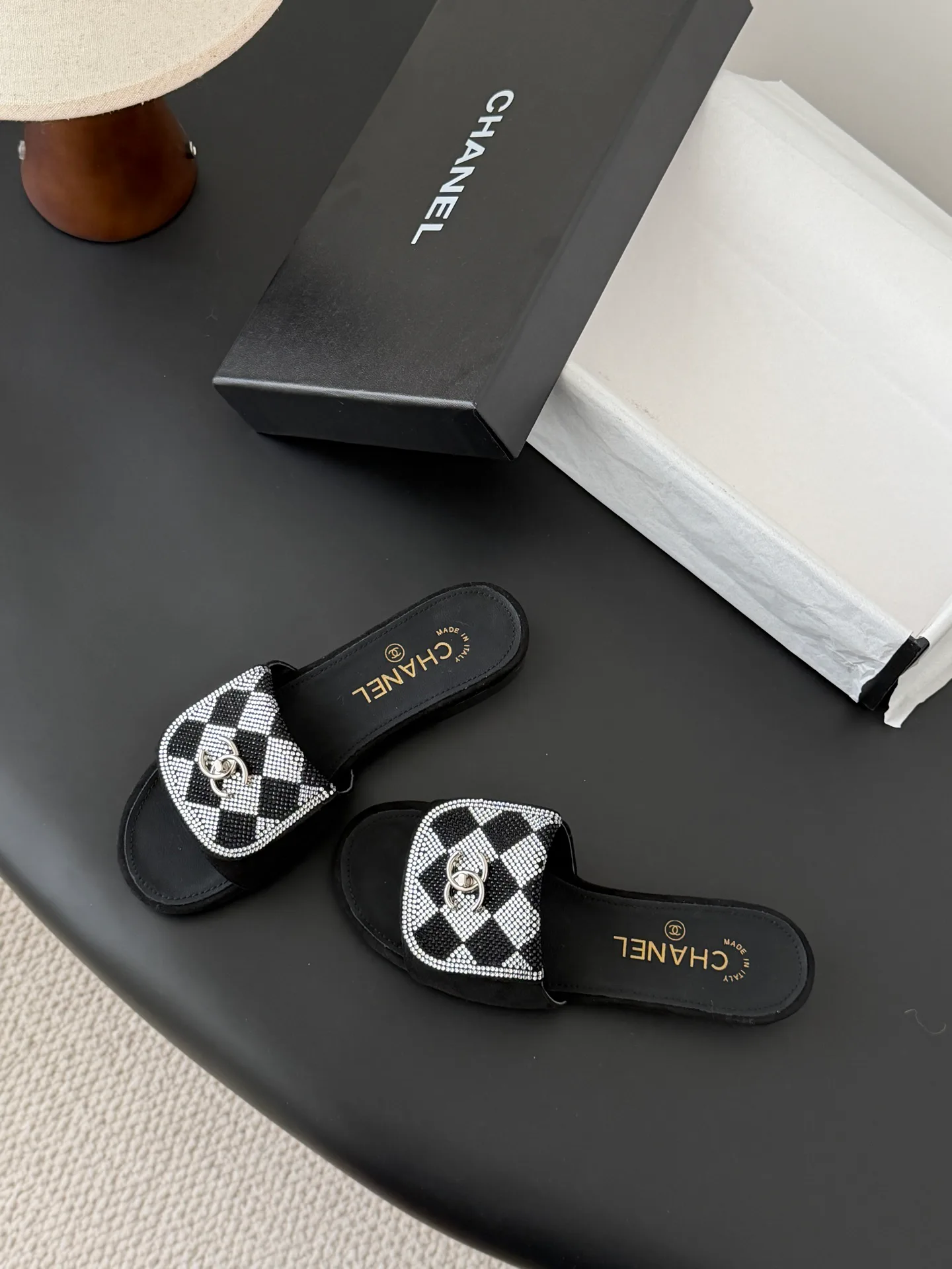 Шлепанцы Женские Chanel 1818741