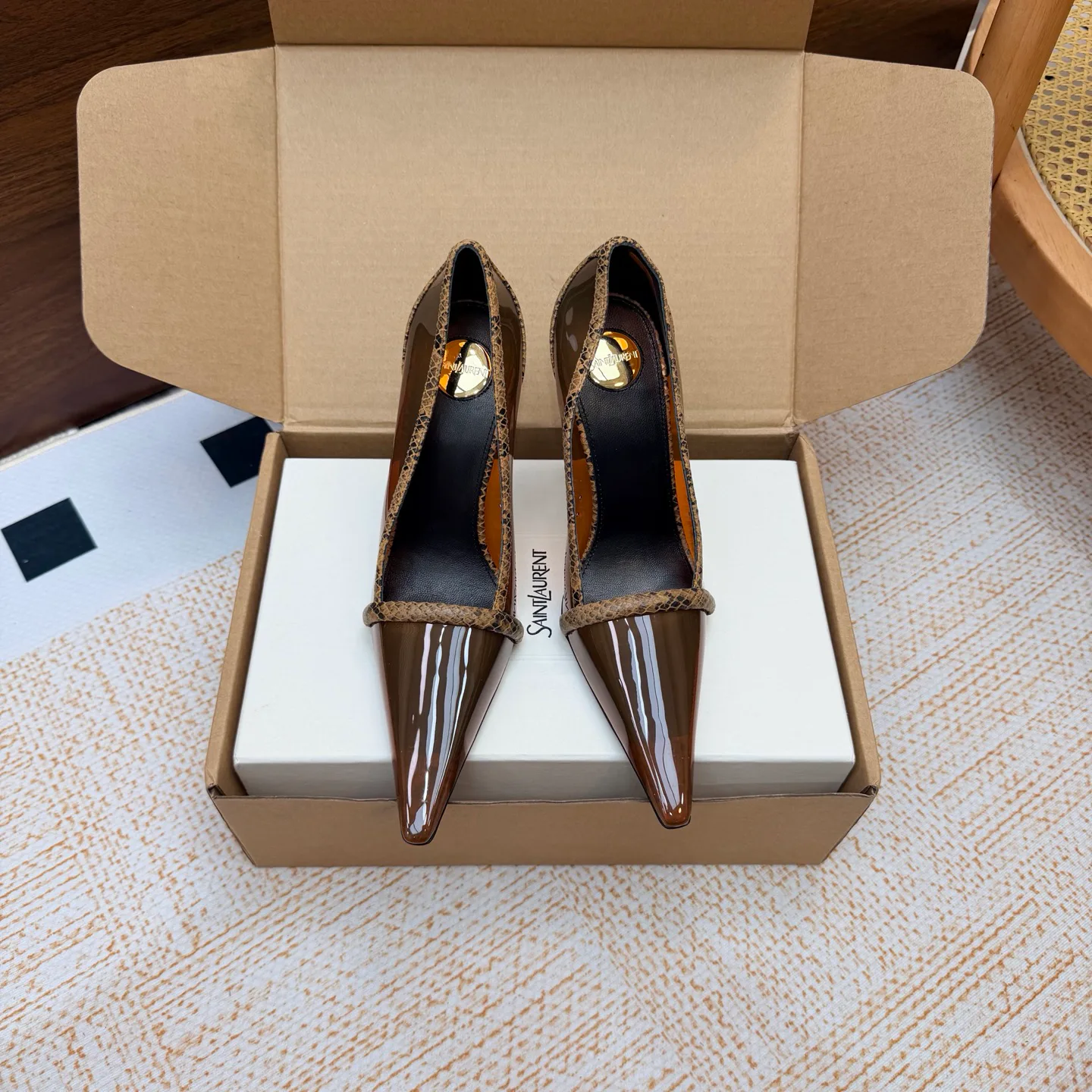 Туфли Женские Saint Laurent 17604551