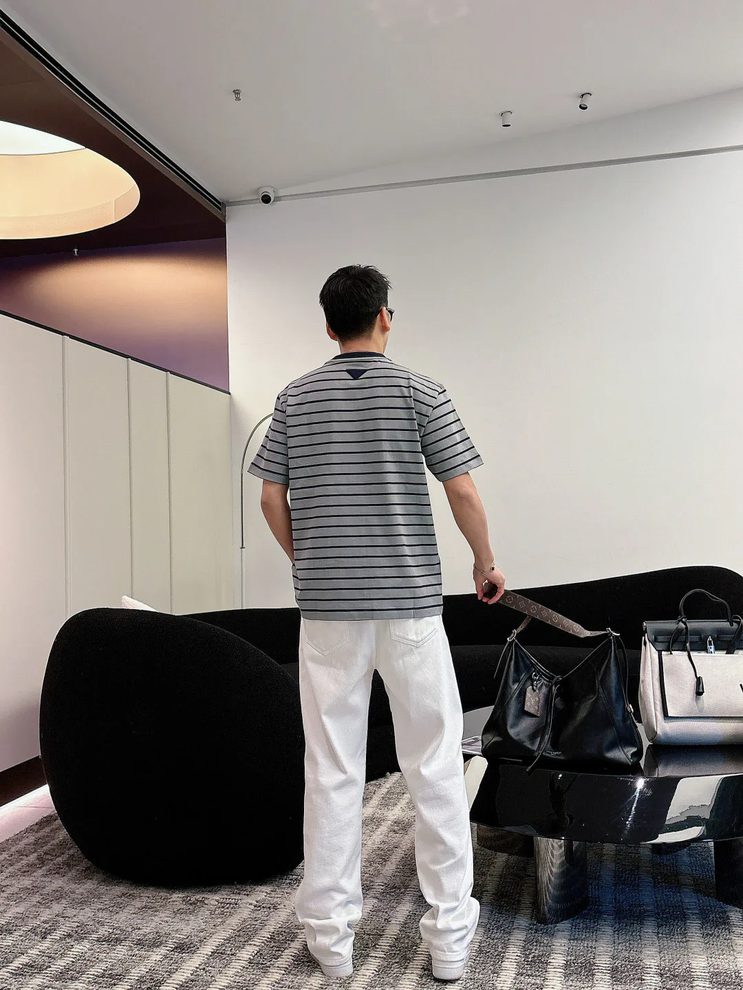 Футболки Мужские Prada 6425202