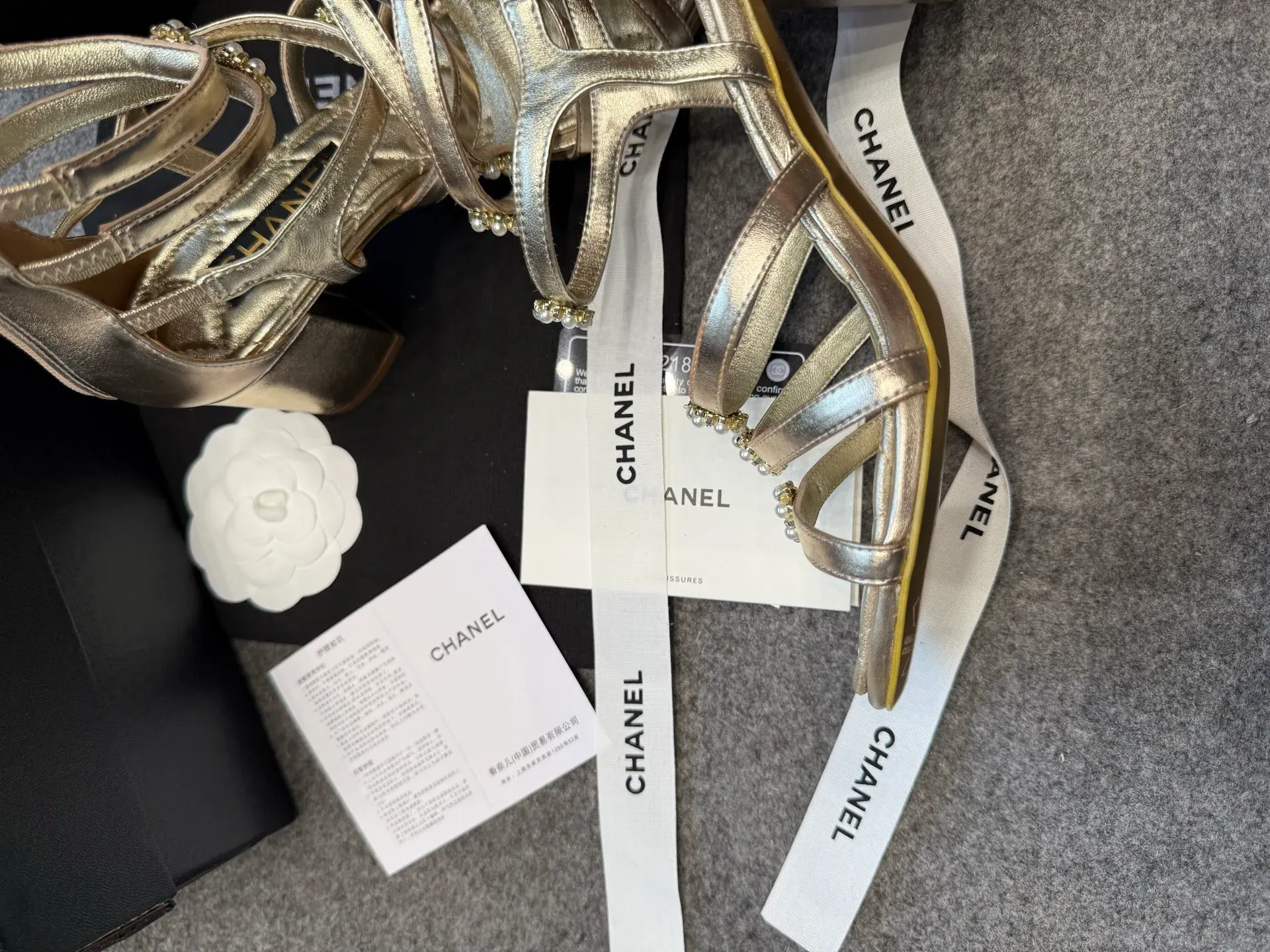 Босоножки Женские Chanel 492109