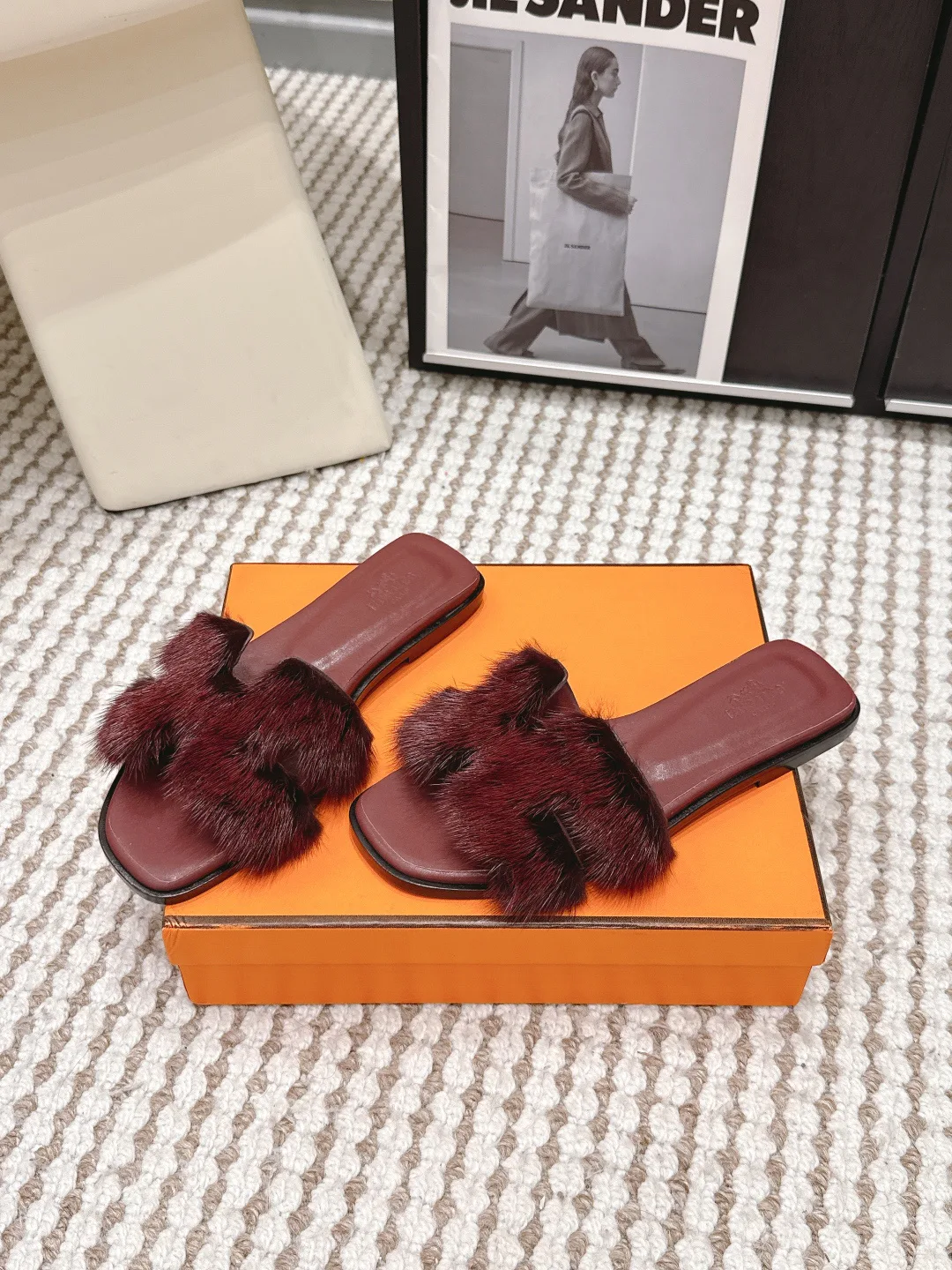 Тапочки Женские Hermes 12859266